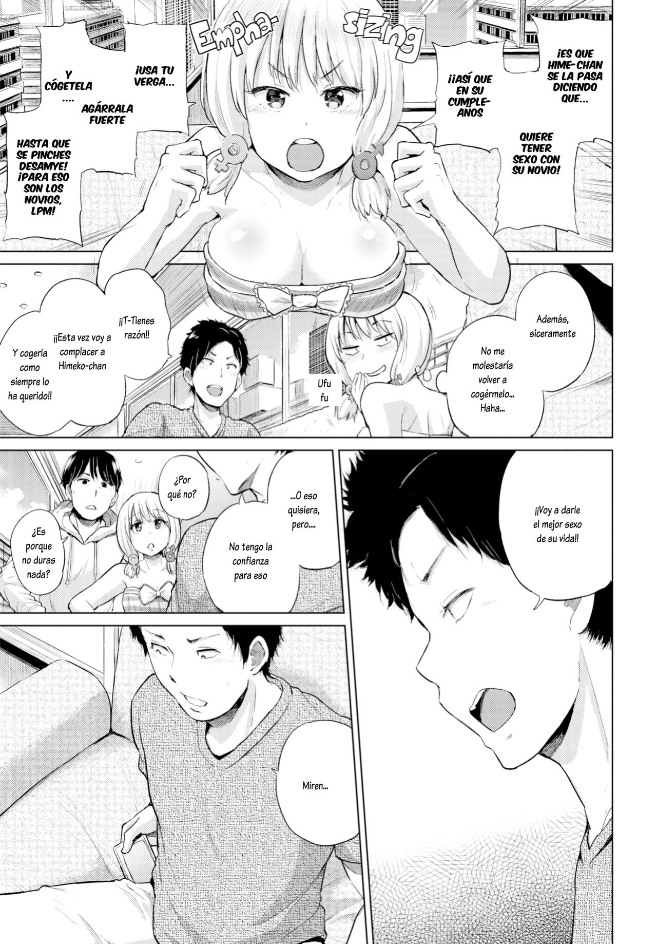 [Yumeno Tanuki] Chiguhagu PLAY.01-03 (Ecchi, Hame, Zettai) [Spanish] [Lovely Diablesse Scan] numero di immagine  56