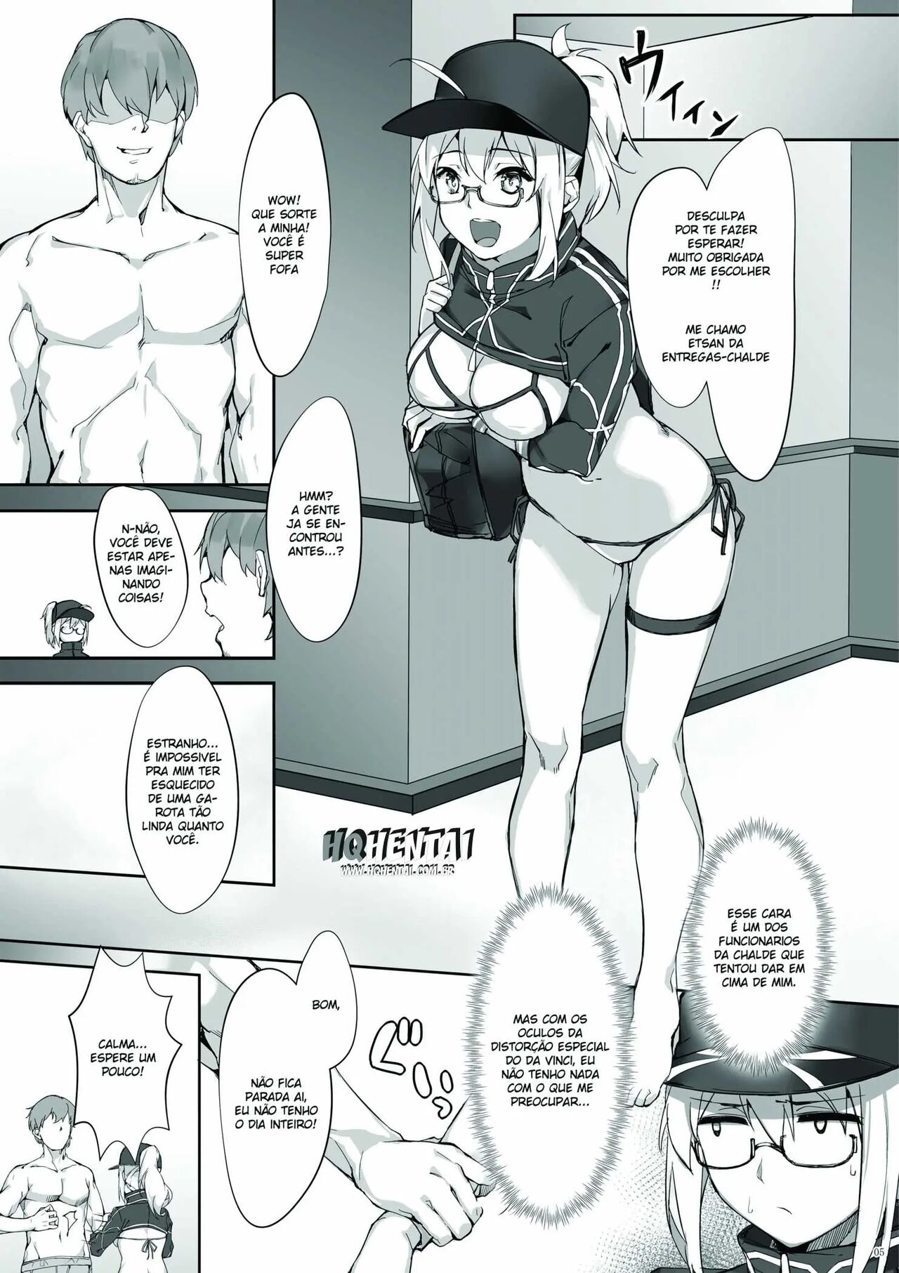 (COMIC1☆15) [Salt choc (Naha 78)] Omatase!! Chaldelivery - Thank you for waiting! I am Chaldelivery (Fate/Grand Order) [Portuguese-BR] 画像番号 4
