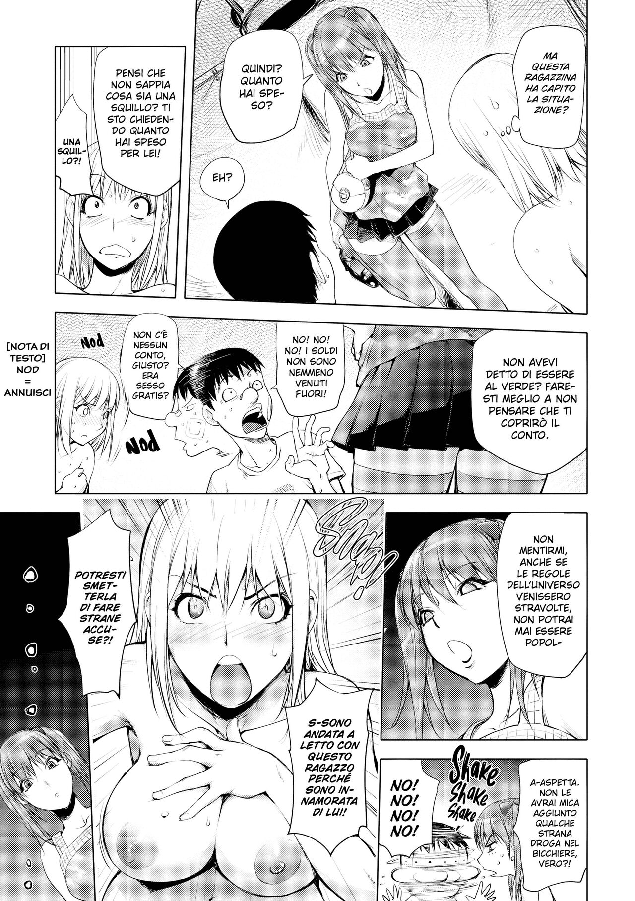 [Kon-Kit] Torochichi Daitai Fuhoni na Wakan | Involuntary But Consensual Sex ch.1-2 [Italian] [Hentai Fantasy] image number 26