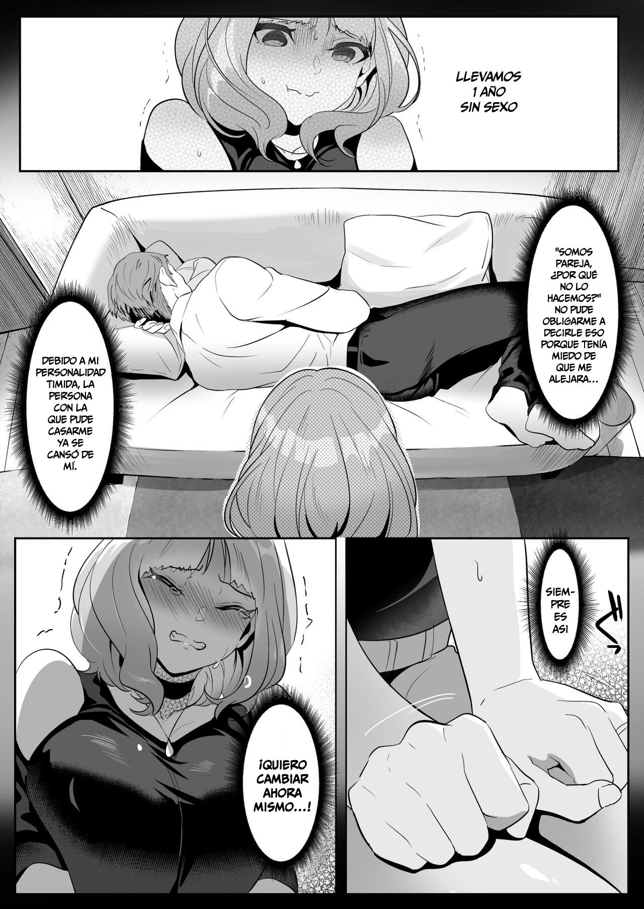 [HOT CALPIS] Hitozuma ga Seikan Massage ni Ochita Hi | El Día que una Mujer Casada Cayó con los Masajes Eróticos [Spanish] [-A.W. SCAN-] image number 7