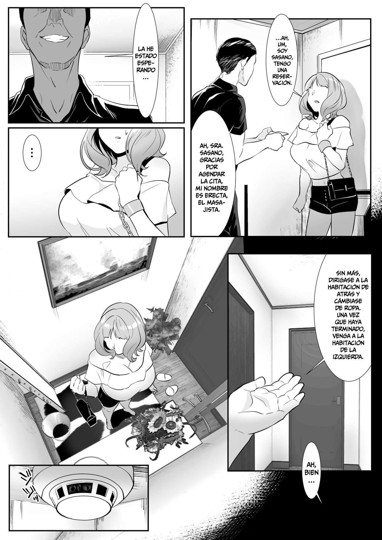 [HOT CALPIS] Hitozuma ga Seikan Massage ni Ochita Hi | El Día que una Mujer Casada Cayó con los Masajes Eróticos [Spanish] [-A.W. SCAN-] imagen número 10