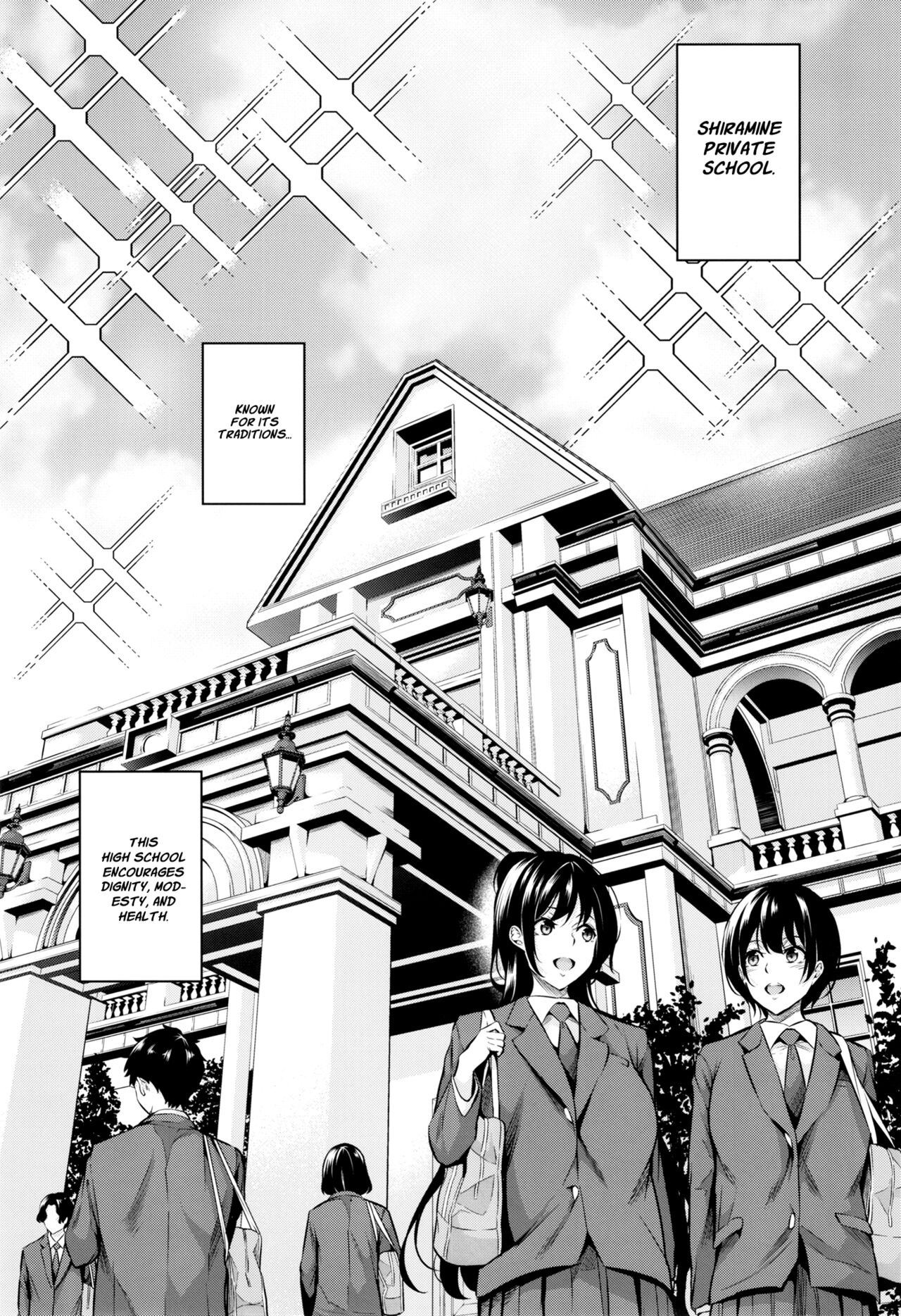 [Nasi-pasuya (Nasipasuta)] Shiramine Gakuen no Mesubuta Kaichou | Sow President of the Shiramine Academy [English] [Project Valvrein] imagen número 3