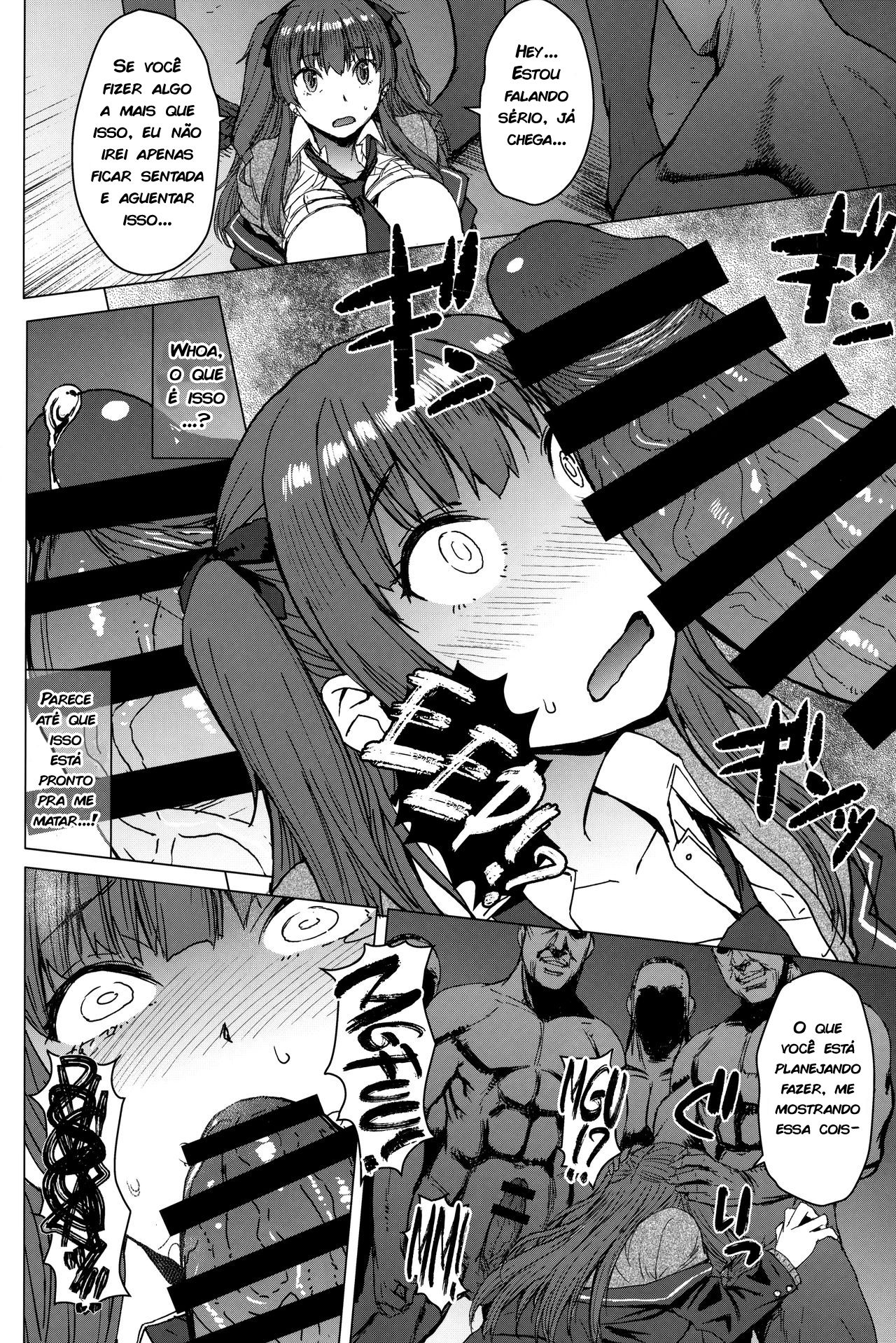 (COMITIA128) [Bakunyu Fullnerson (Kokuryuugan)] Youkoso Kokujin Koubi Beya e | Bem Vindo à essa Louca e Escura Sala de Acasalamento [Portuguese-BR] [zk3y] 图片编号 9