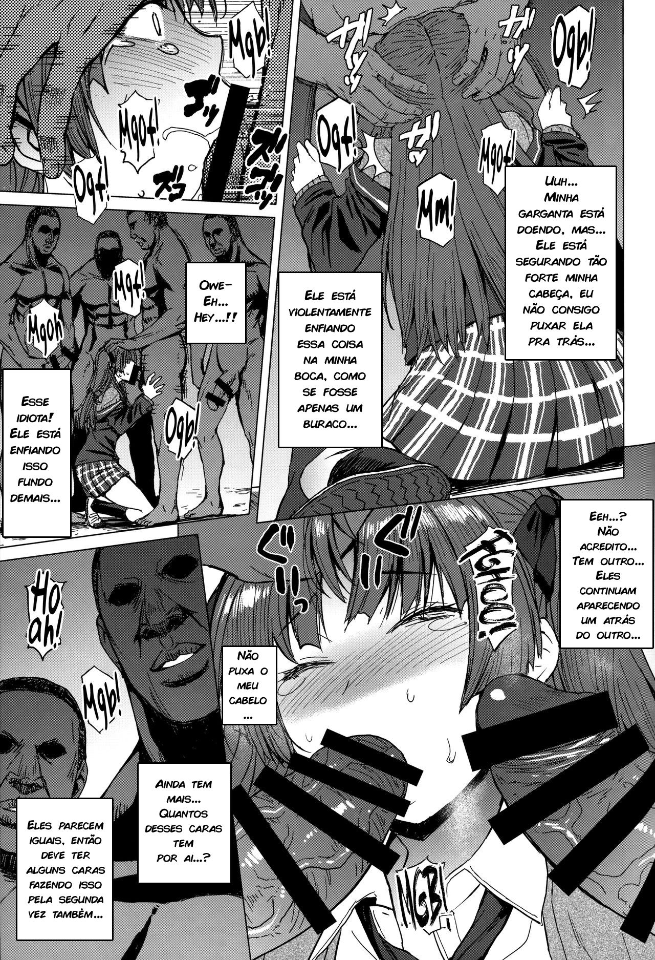 (COMITIA128) [Bakunyu Fullnerson (Kokuryuugan)] Youkoso Kokujin Koubi Beya e | Bem Vindo à essa Louca e Escura Sala de Acasalamento [Portuguese-BR] [zk3y] 图片编号 10