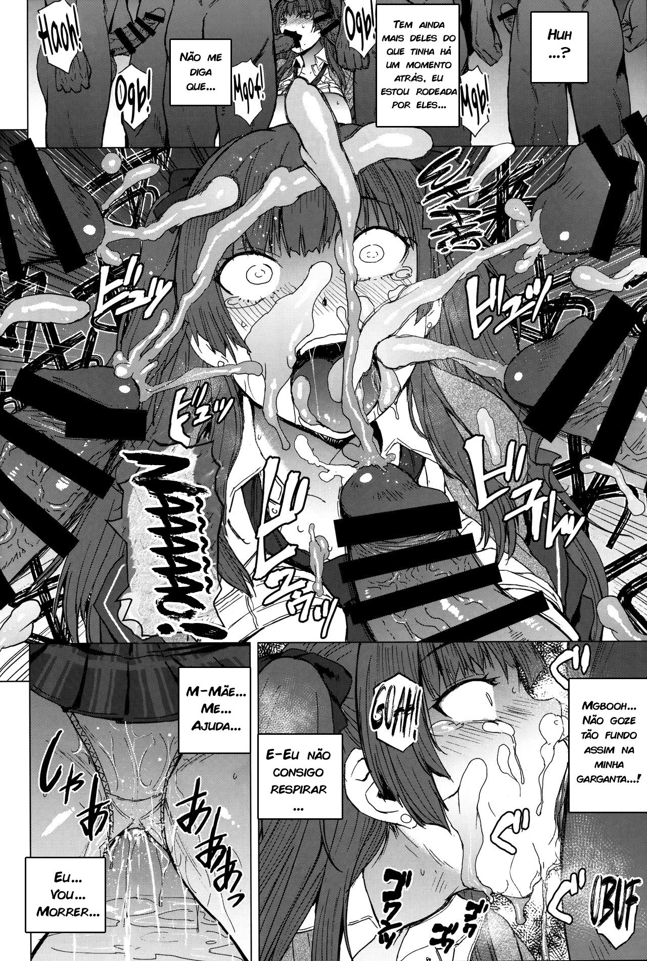 (COMITIA128) [Bakunyu Fullnerson (Kokuryuugan)] Youkoso Kokujin Koubi Beya e | Bem Vindo à essa Louca e Escura Sala de Acasalamento [Portuguese-BR] [zk3y] 图片编号 11