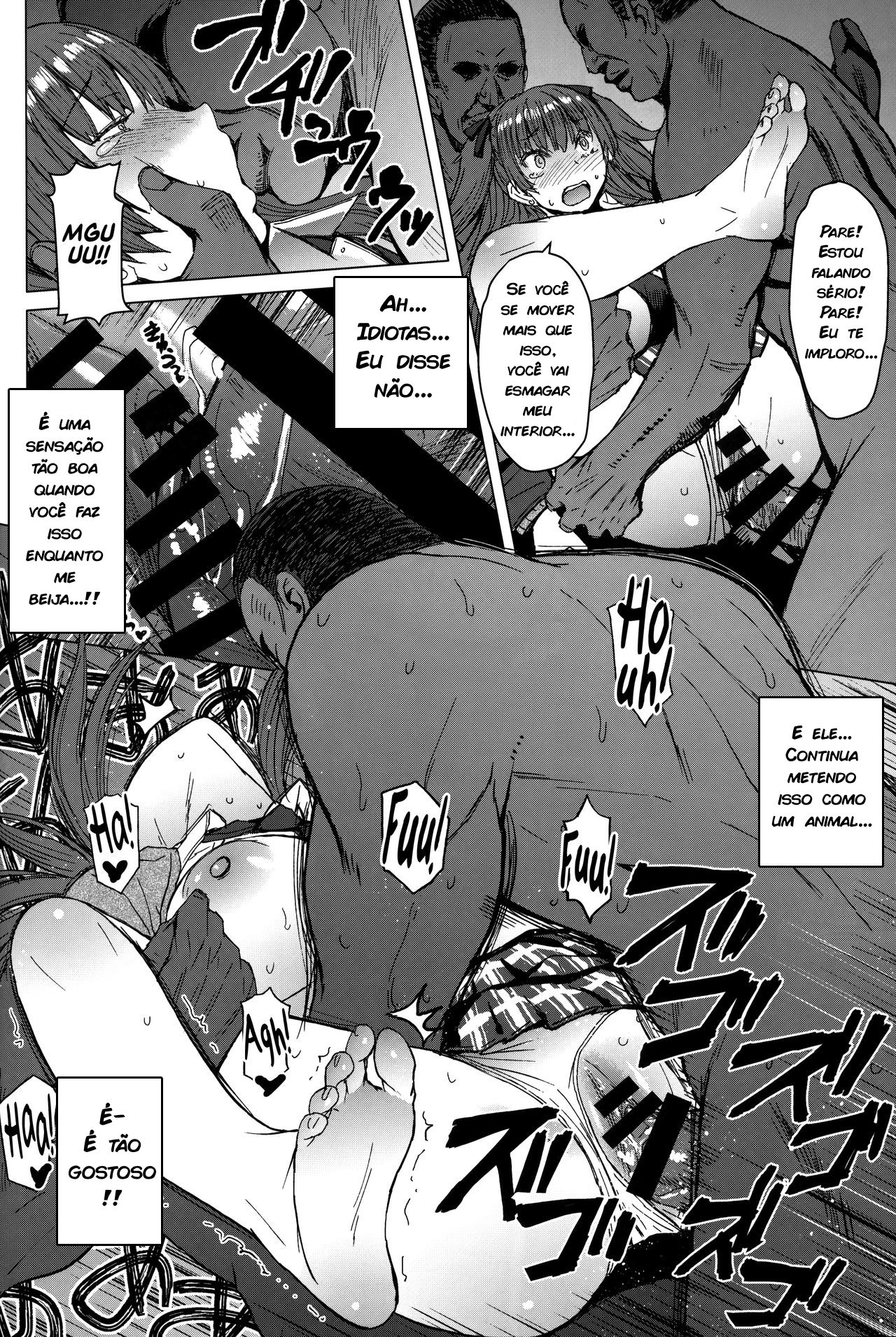 (COMITIA128) [Bakunyu Fullnerson (Kokuryuugan)] Youkoso Kokujin Koubi Beya e | Bem Vindo à essa Louca e Escura Sala de Acasalamento [Portuguese-BR] [zk3y] 图片编号 17