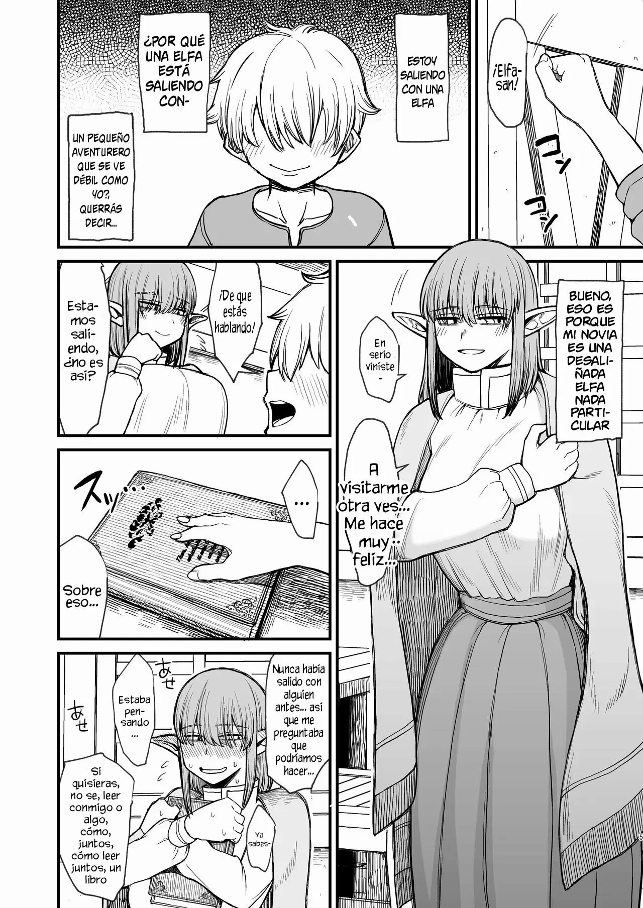 [Butachang] Motenai Jimi na Elf o Kanojo ni Shita Hanashi 1-2 | I'm Dating A Plain-Looking, Unpopular Elf 1-2 [Spanish] image number 1