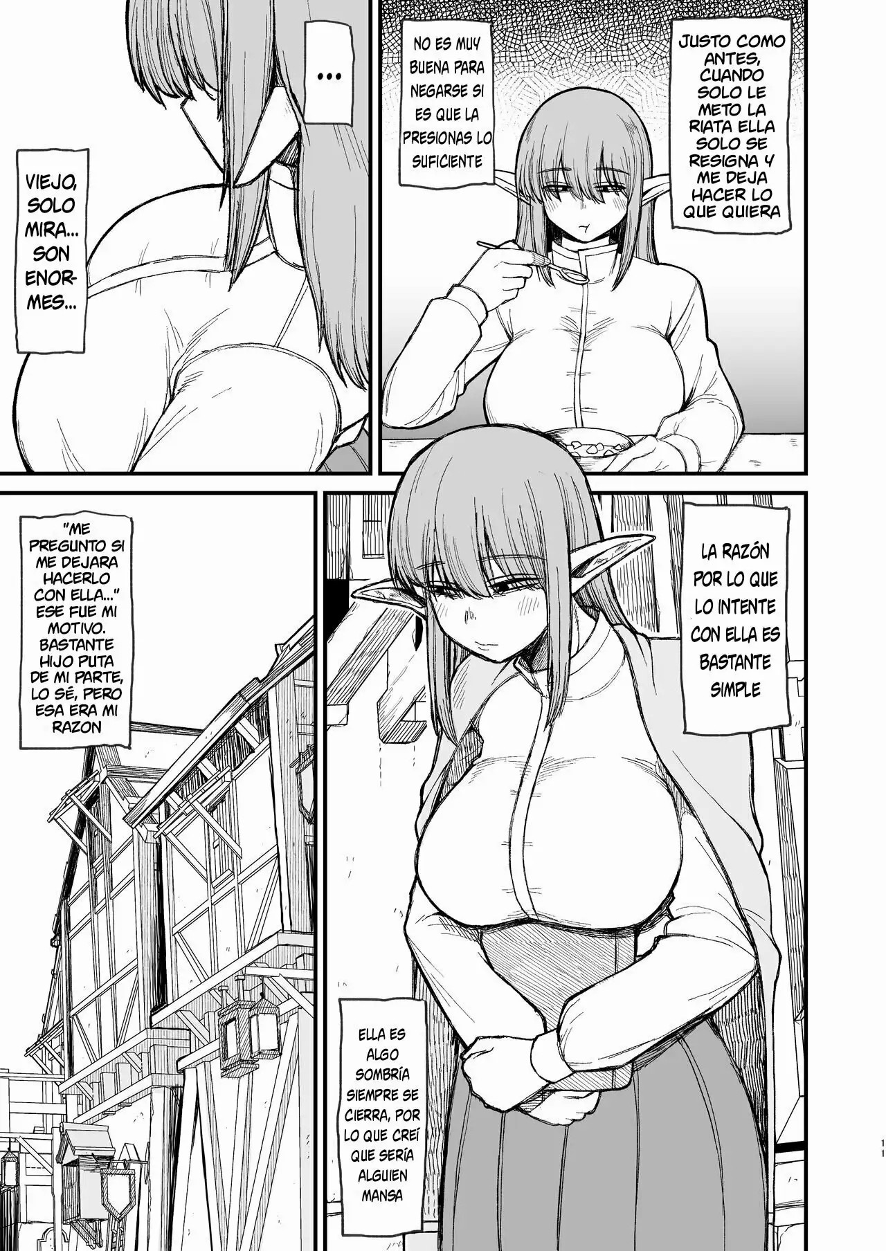 [Butachang] Motenai Jimi na Elf o Kanojo ni Shita Hanashi 1-2 | I'm Dating A Plain-Looking, Unpopular Elf 1-2 [Spanish] image number 7
