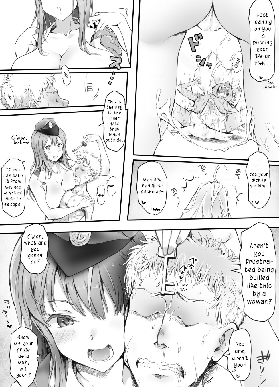 [Mitsunoho (Ariku)] Appaku Sakusei Torawareru Karada | The Cum Squeezed Prisoners [English] image number 24