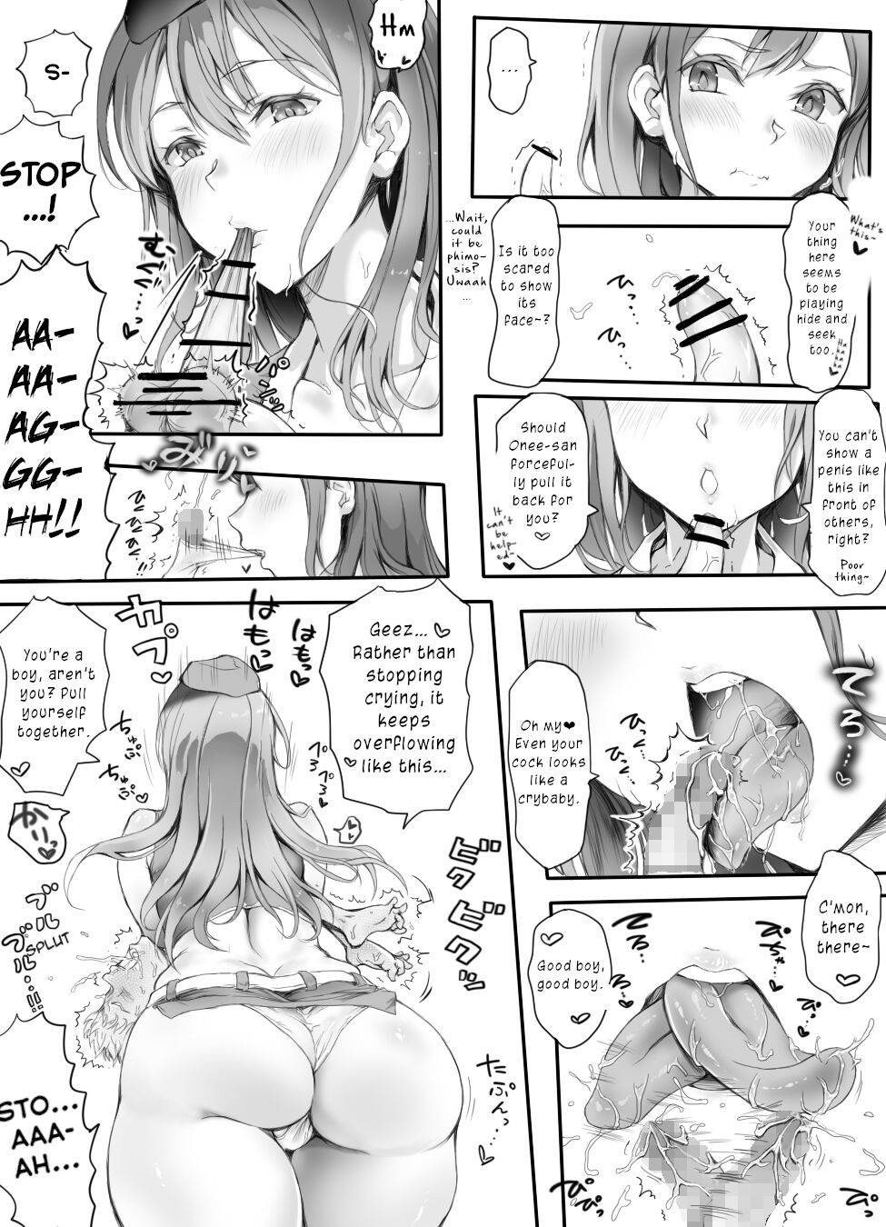 [Mitsunoho (Ariku)] Appaku Sakusei Torawareru Karada | The Cum Squeezed Prisoners [English] image number 28