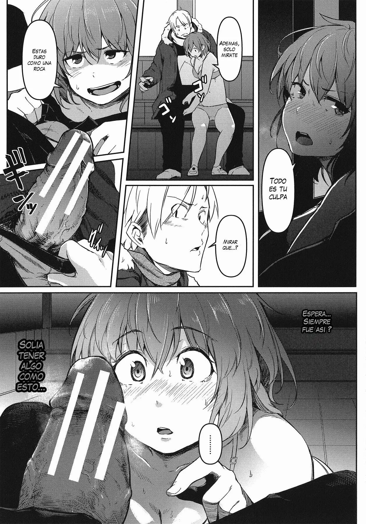 [Poriuretan] Nyotaikako to Hosizora no Kokuhaku | A Gender-Bent Maiden and a Confession Under a Starry Sky (COMIC Mugen Tensei 2021-09) [Spanish] 图片编号 27