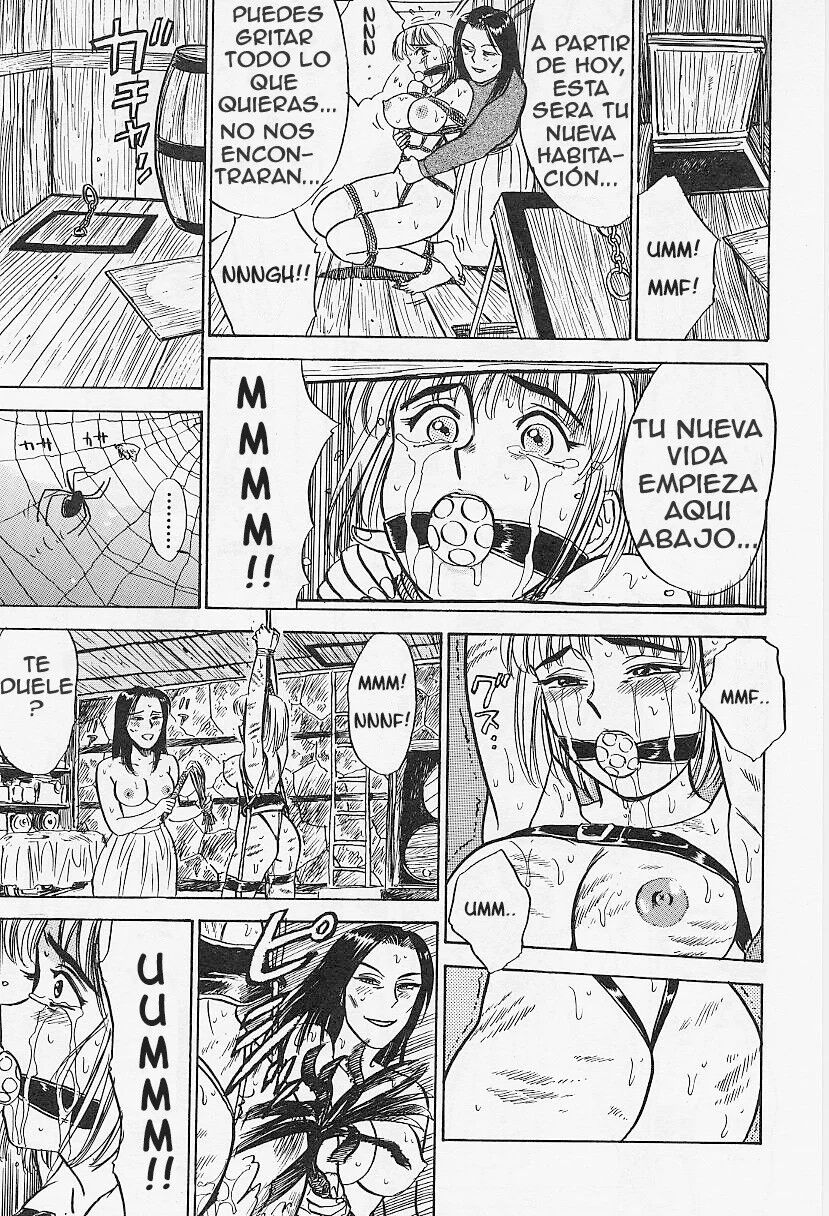 [Momoyama Jirou] Toriko Cautiva (Kairaku no Ikenie - Sacrifice of Pleasure) [Spanish] [ Yuri H] 图片编号 11