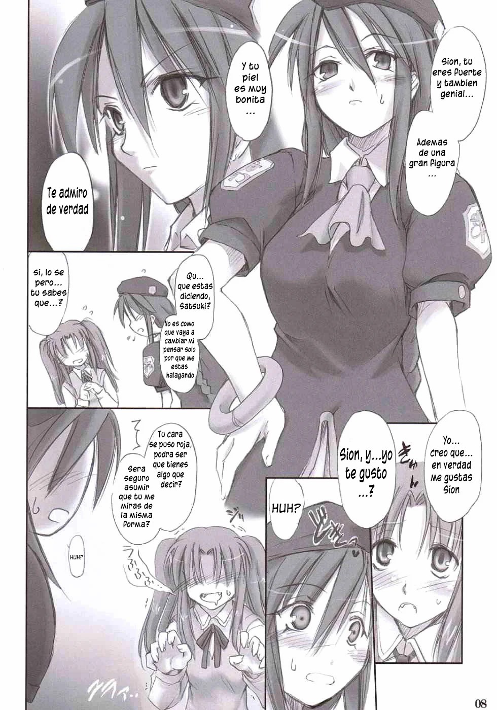 (C66) [Shimoyakedou (Ouma Tokiichi)] Rojiura no Kanojo-tachi (Tsukihime) [Spanish] [Hentalations] imagen número 7