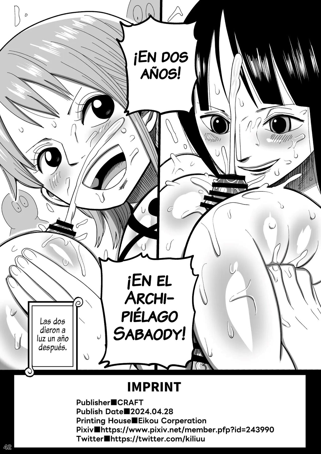 [CRAFT (Kiliu)] 2-nen-go ni Sabaody Shotou de (One Piece) [Spanish] [Al Chile no Sé Scan] [Digital] imagen número 41