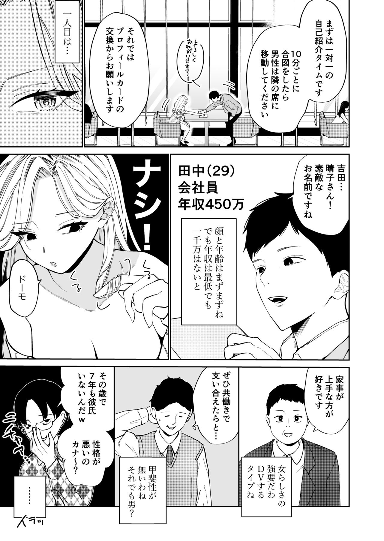 [南波]高飛車アラフォー婚活女が堕ちるまで numero di immagine  4