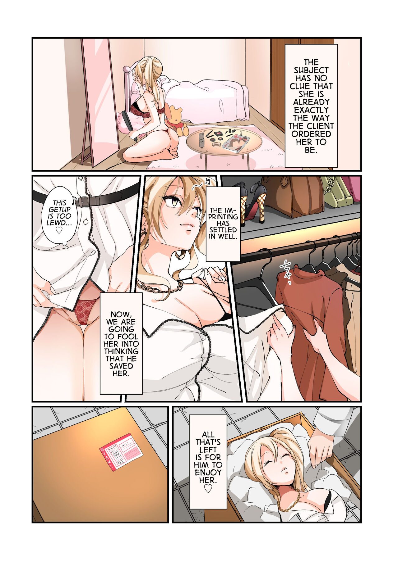 [Amuai Okashi Seisakusho (Tsukumaru)] Production Process for a Single Lewd Girl on the TS Onahole Factory. With Some Aftermath [English] [GTF] image number 24