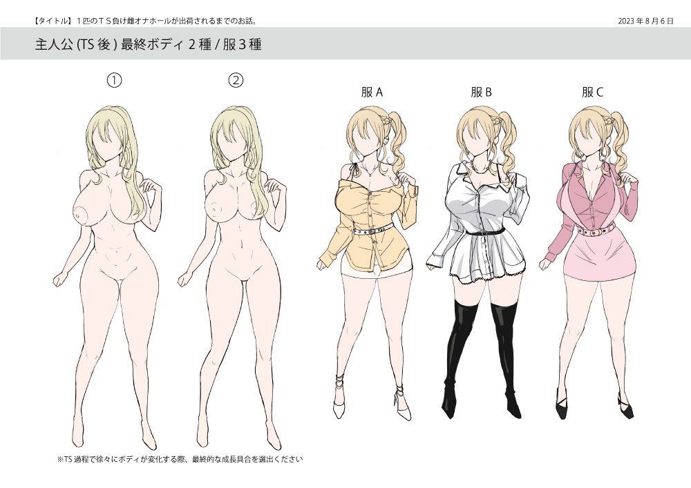 [Amuai Okashi Seisakusho (Tsukumaru)] Production Process for a Single Lewd Girl on the TS Onahole Factory. With Some Aftermath [English] [GTF] image number 40