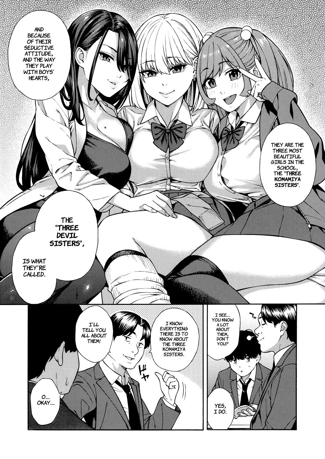 [Zonda] Making a Harem of the Three Bitchy Gal Sisters - Episode 1 (Comic Mugen Tensei 2023-12) [English] [Comoop] 이미지 번호 9