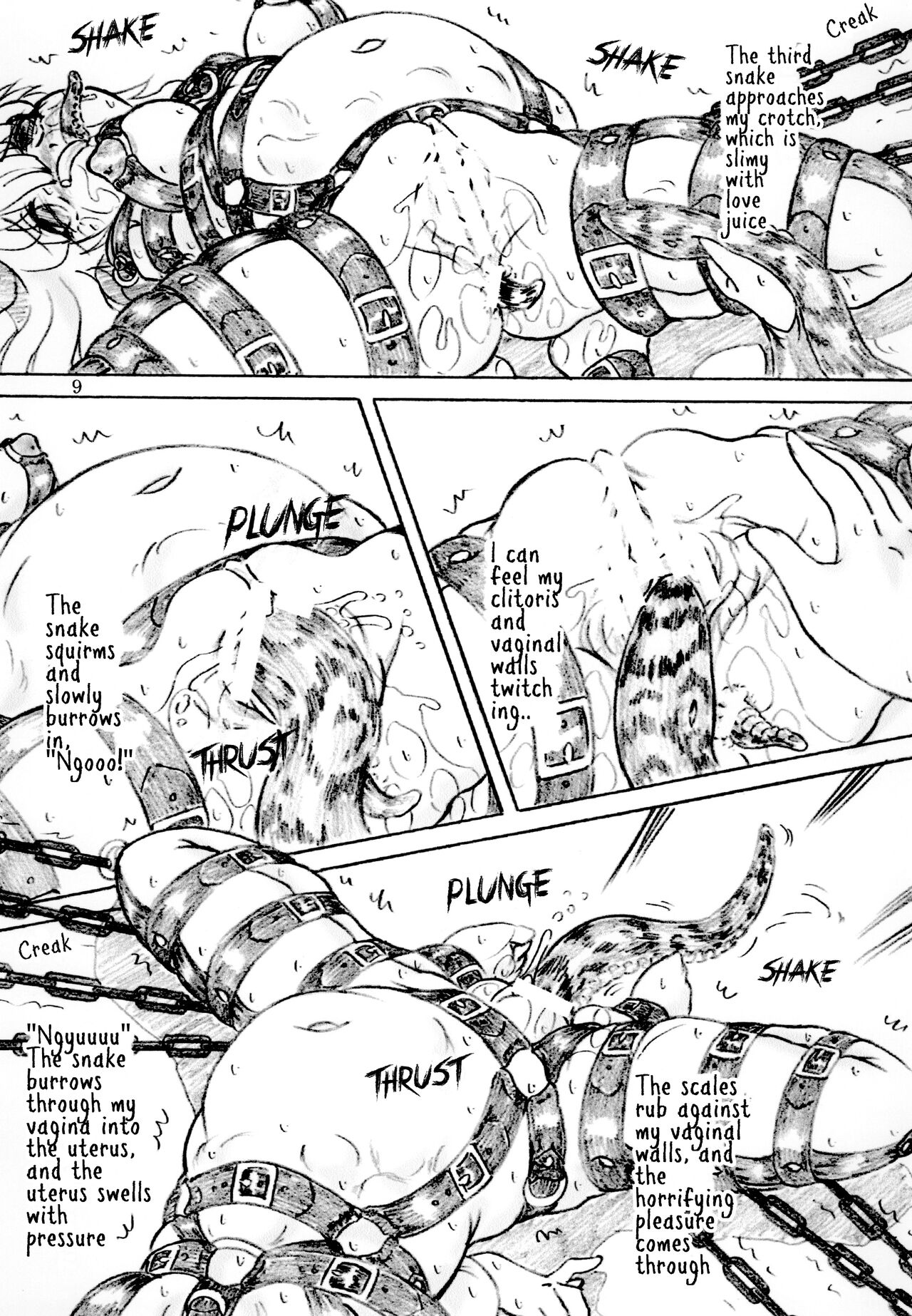 [Sumomo Dou (Sumomo EX)] Joshidai nama zenshin kōsoku naizō kakuchō kyōsei zetchō | College girl fully restrained internal organs expanded forced to climax [English] [Pin-t] [Digital] 9eme image