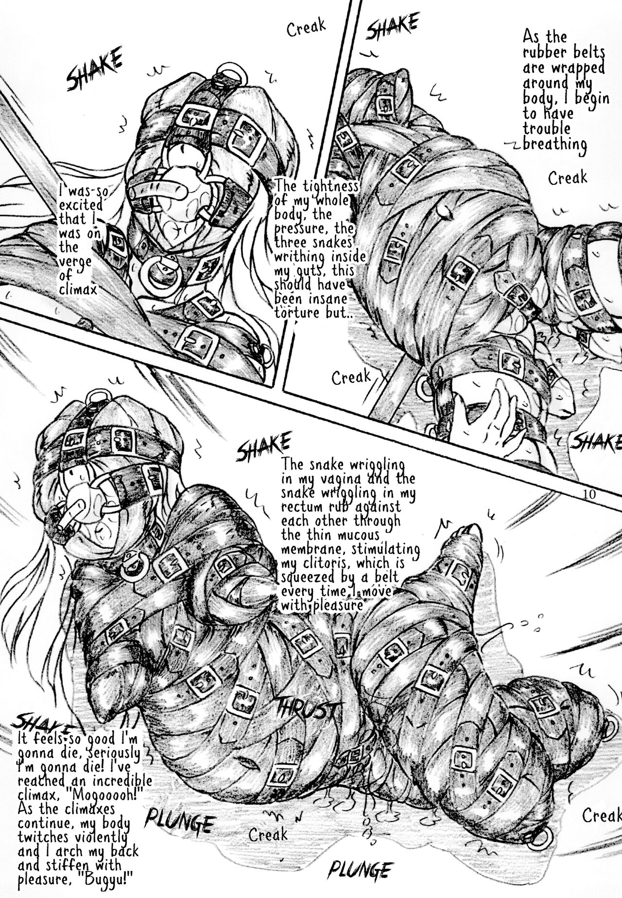 [Sumomo Dou (Sumomo EX)] Joshidai nama zenshin kōsoku naizō kakuchō kyōsei zetchō | College girl fully restrained internal organs expanded forced to climax [English] [Pin-t] [Digital] 10eme image