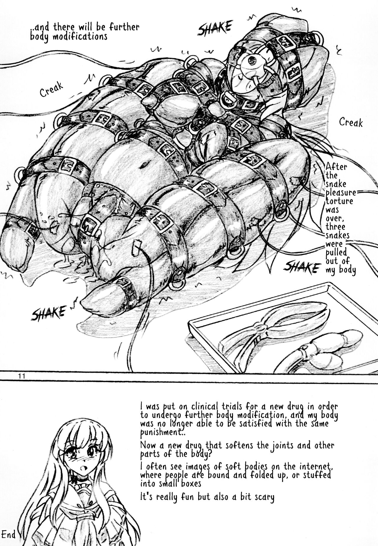 [Sumomo Dou (Sumomo EX)] Joshidai nama zenshin kōsoku naizō kakuchō kyōsei zetchō | College girl fully restrained internal organs expanded forced to climax [English] [Pin-t] [Digital] 11eme image