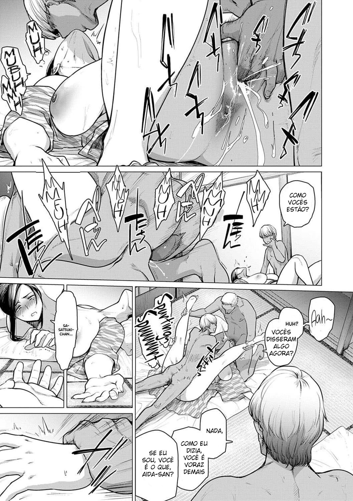 [Etuzan Jakusui] Hitozuma Nanpa NTR Onsen Ryokousaki de Nakayoku Tanetsuke Saremashita (Futei with...) [Portuguese-BR] [Decensored] [Digital] image number 15