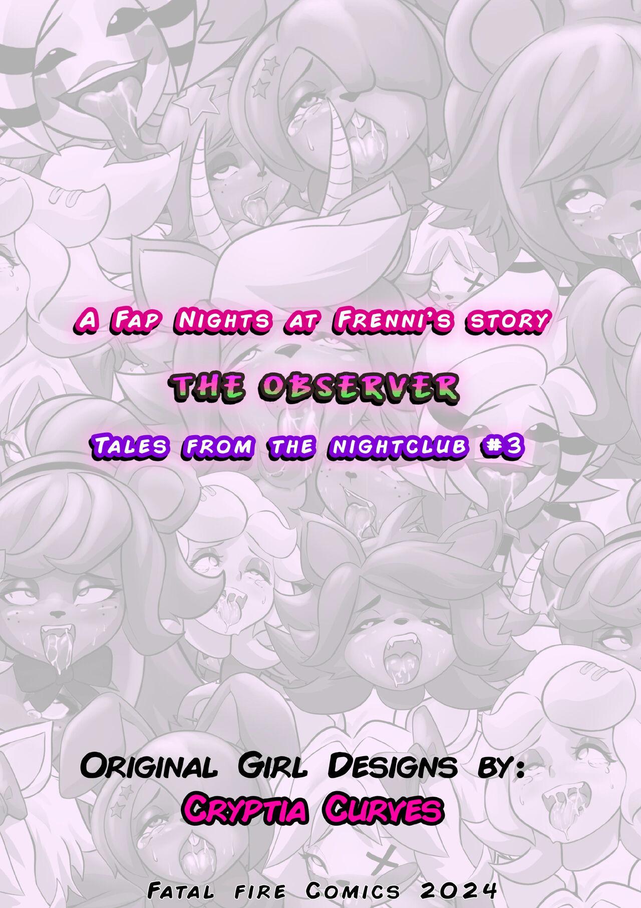 【五夜后宫汉化组】FAP NIGHTS COMIC 3 :"THE OBSERVER" image number 4