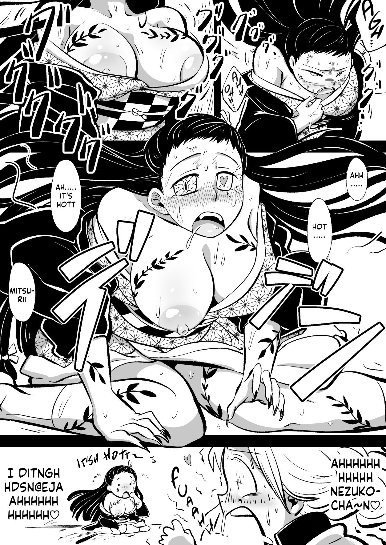[Warui Yume (Aimu)] Oni o Kuruwasu Amai Mitsu (Kimetsu no Yaiba) [English] [Kappasa] image number 6