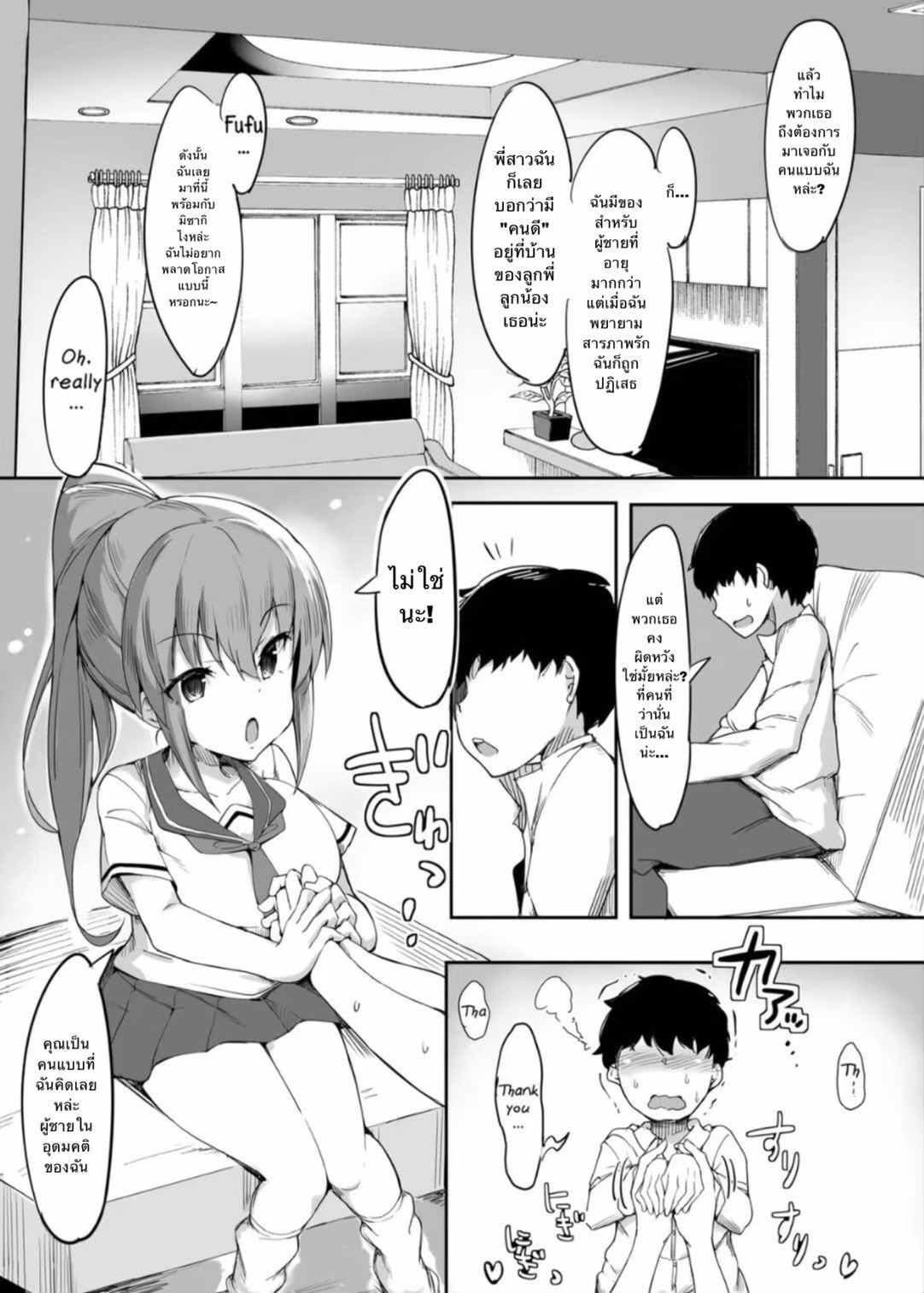 [Blitzkrieg (doskoinpo)] Hajimete no Mitsugi Maso-ka Choukyou 1 | My First Training Session as a Tribute-Masochist-(1) [Thai ภาษาไทย] image number 5