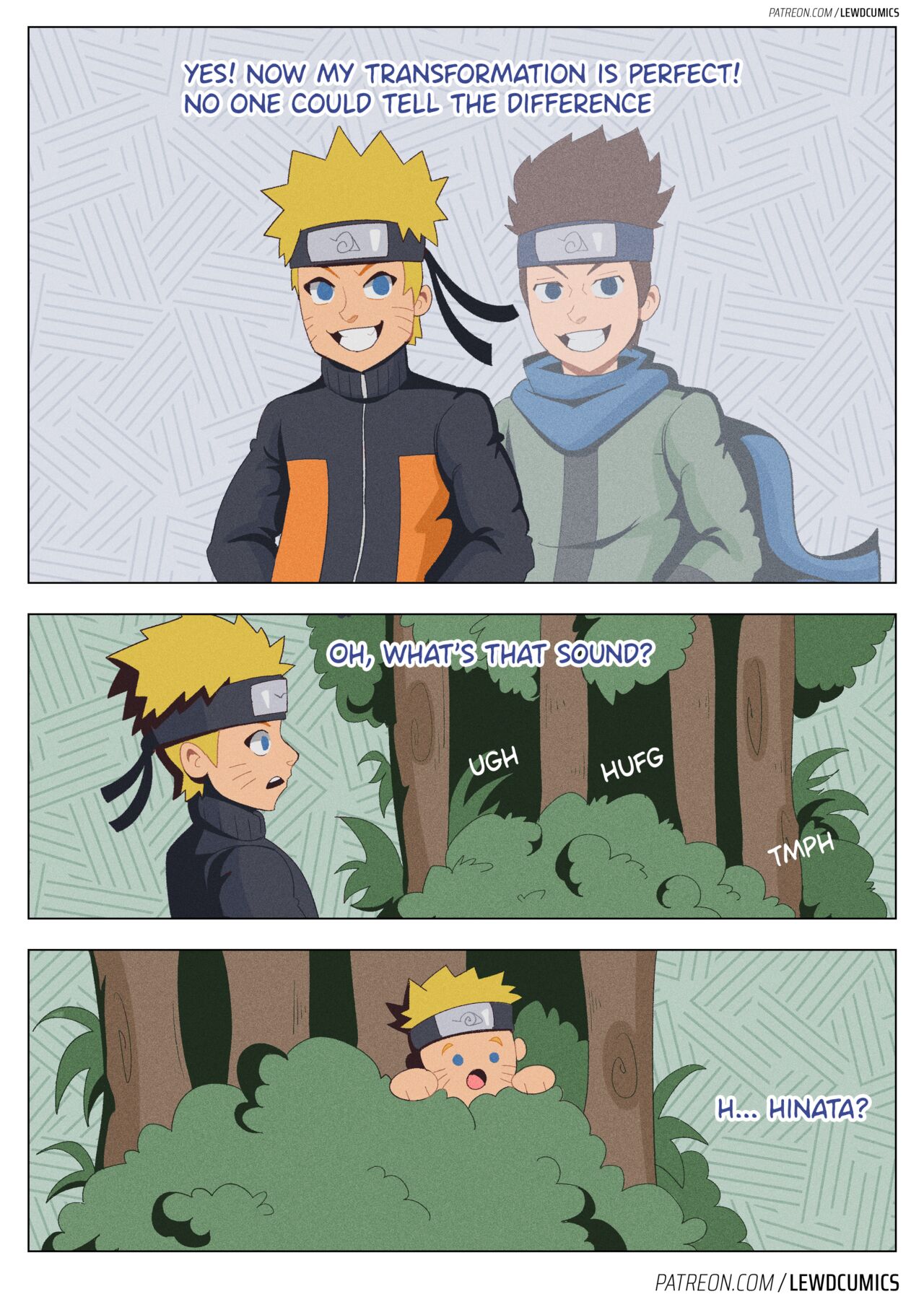 [LewdCumics] Hinata's Training Session (Naruto) [English] 画像番号 2