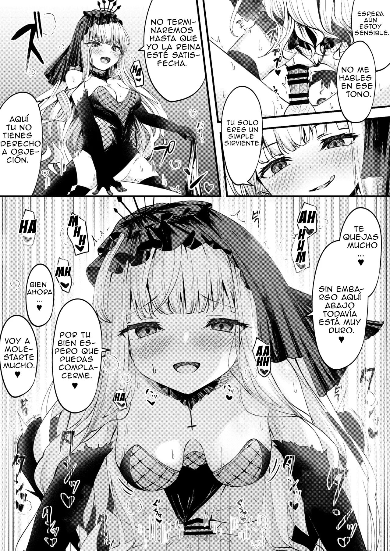 [Madoka Tsukumo] META Heika no Ecchi na Manga 6p (Azur Lane) [Spanish] [Knights of Cydonia] image number 4