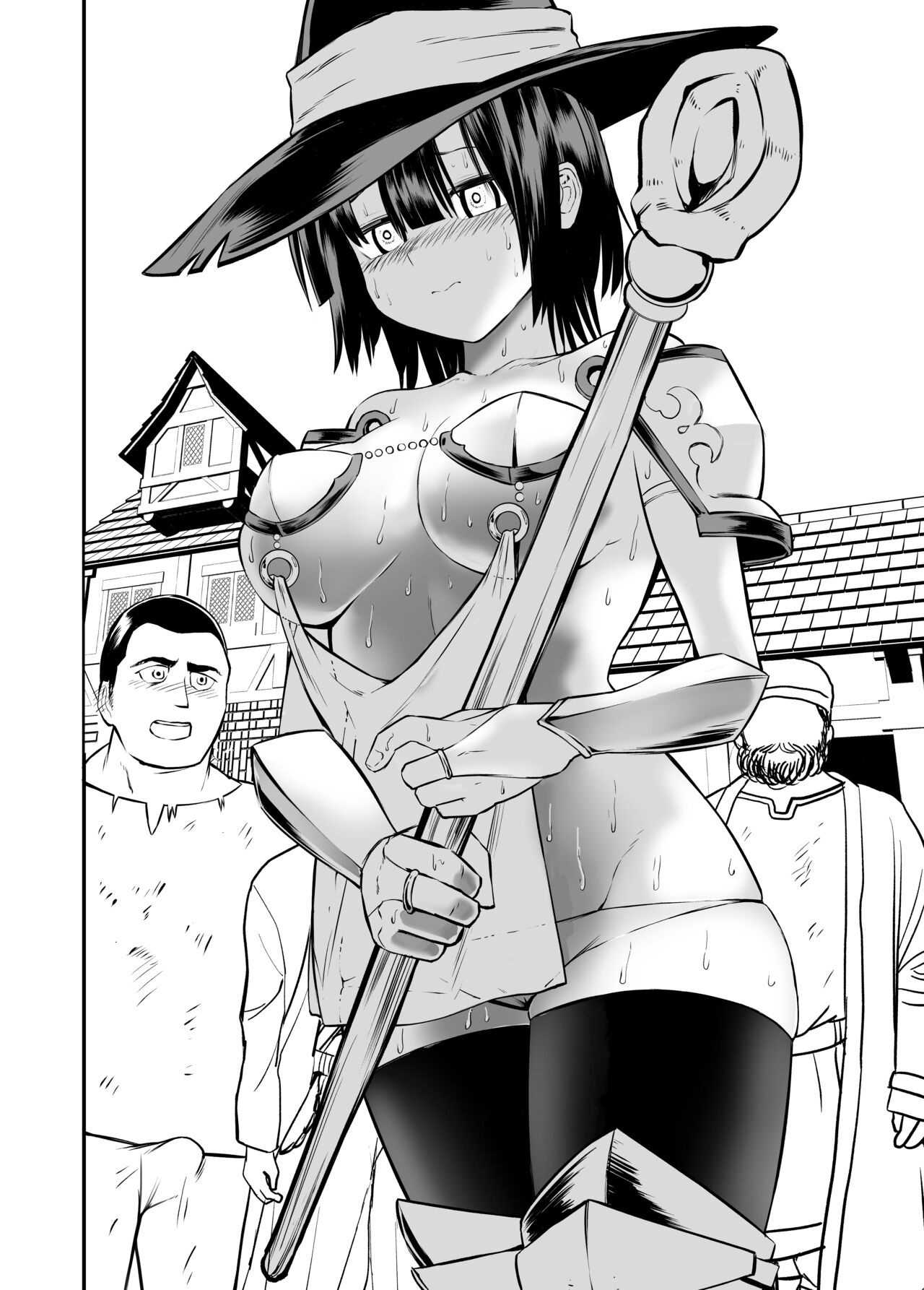 [Sochiin Shounen Gasshoudan (Ashikoshi Gakugaku Iwashi Tarou)] Bikiniāmā wa bōgyo-ryoku ga takaikara shikatanai‼ image number 4