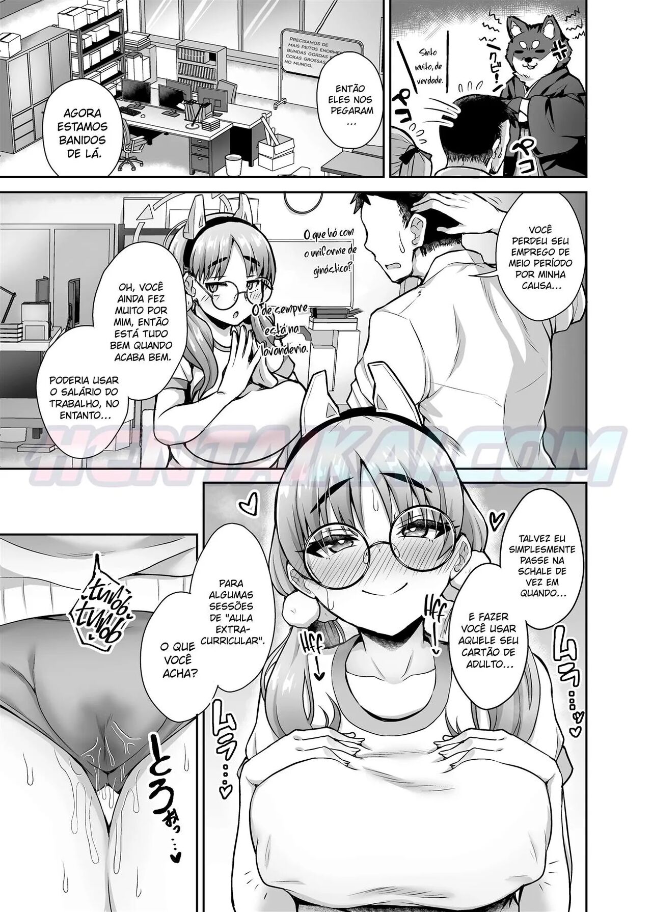 [Fushinsya_Guilty (Ikue Fuji)] Kivotos Fuuzoku Kazekura Moe - Kivotos adult entertainment   (Blue Archive)  [Portuguese-BR] [hentaikai.com] [Digital] image number 20