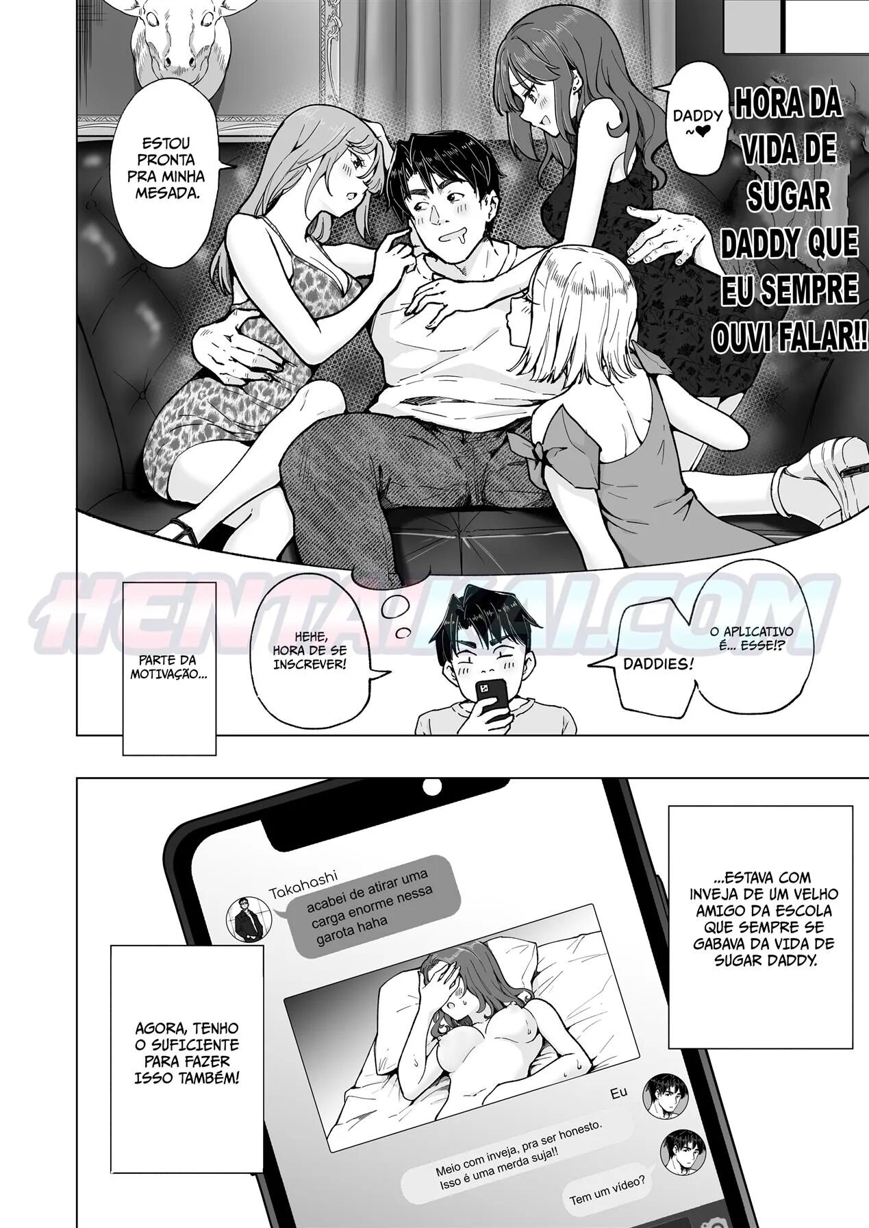 [Kamikadou (Ginyou Haru)] Papa Katsu Hajimemashita 5 ~Datsusara Papa-hen 1~ [Portuguese-BR] image number 11