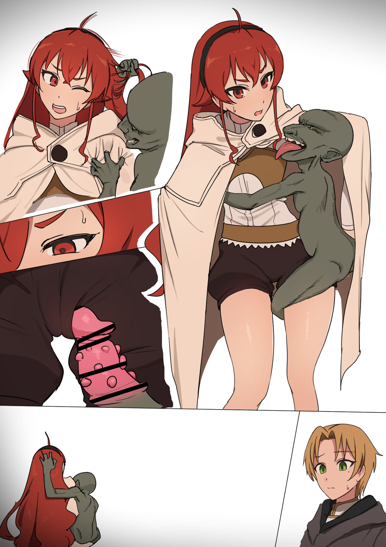 [Giga] Eris x Goblin Bote End (Mushoku Tensei ~Isekai Ittara Honki Dasu~) [Spanish] [RinkanClub] [Decensored] 7eme image