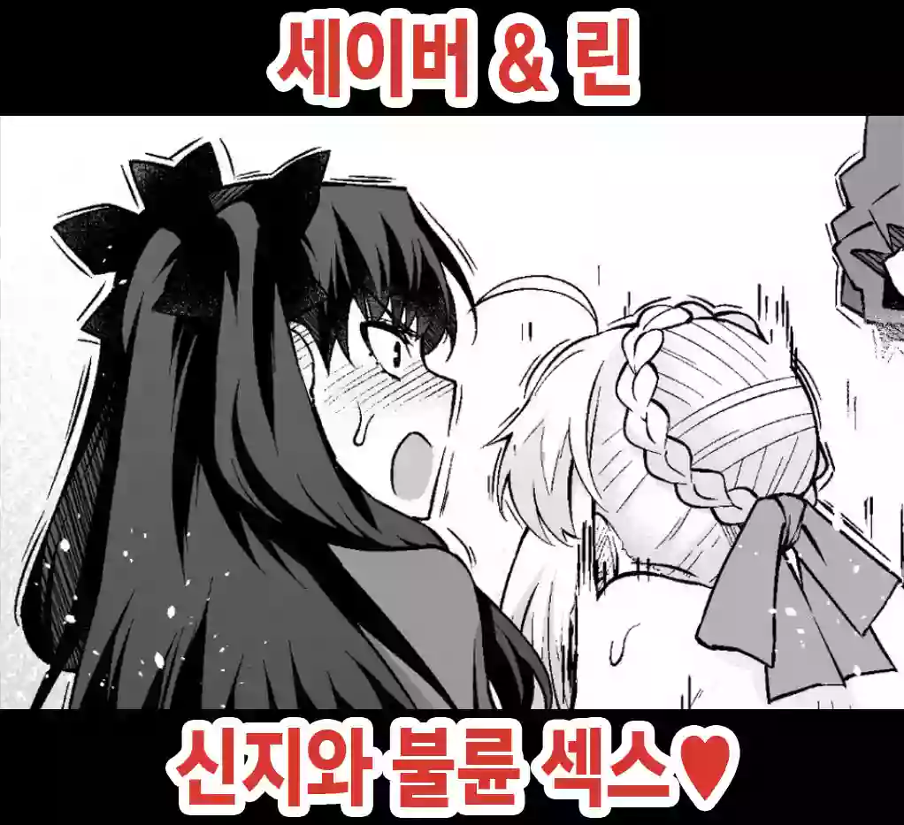 [Ankoman] Saber & Rin, Shinji to Uwaki Sex♥ (Fate stay night) [Korean]