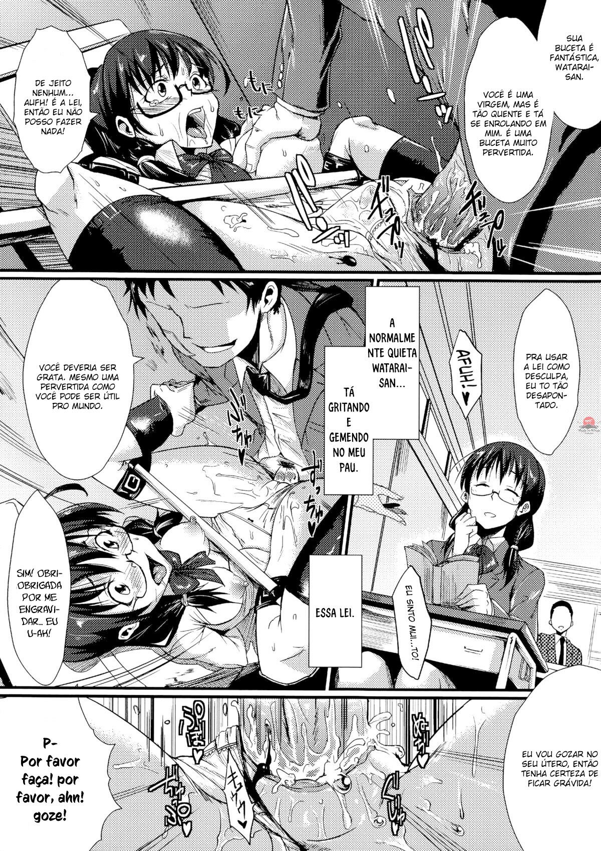 [Fan no Hitori] Stampede (Bessatsu Comic Unreal Joushiki ga Eroi Ijou na Sekai) [Portuguese-BR] [Bakai.org] image number 5