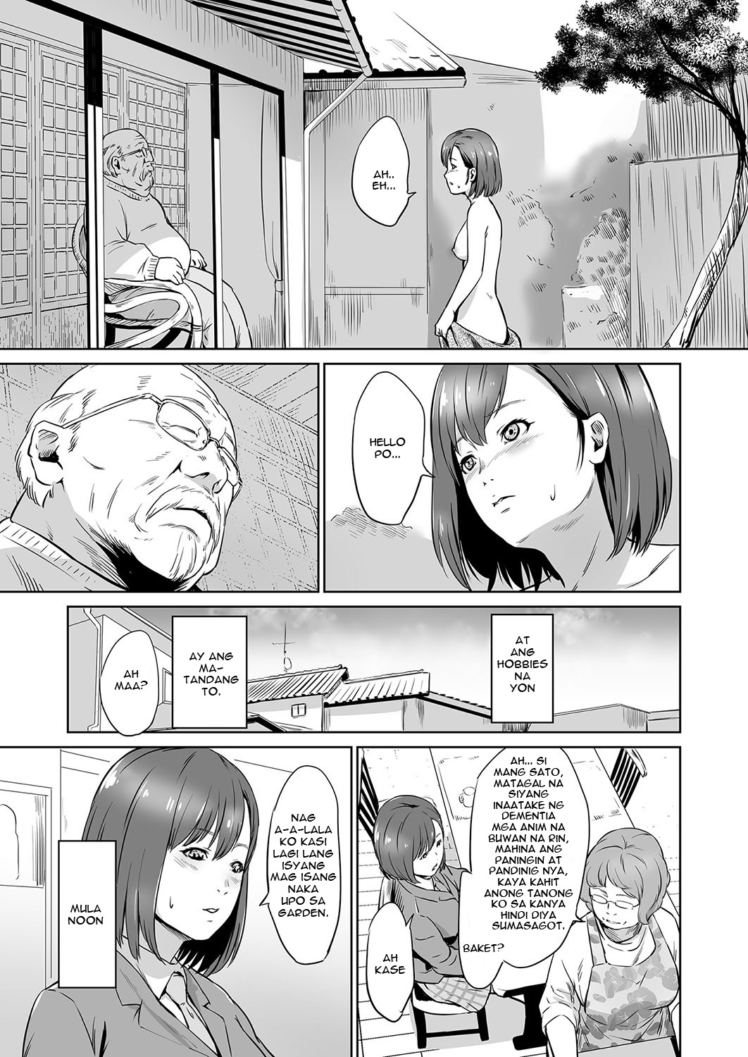 [Kawazuko Chouji] Roshutsu Biyori ~Jijii wa mite iru~ | lantad na sarili ~sa paningin ng matanda- (COMIC Magnum Vol. 106) [Tagalog] 图片编号 5
