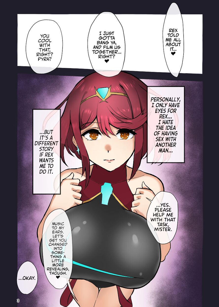 [Kogomedou (Hijiri Kogome)] Homura to Kitanai Oji-san Netorase Takuran Koubi | Rex Gets Cucked by a Filthy Old Man (Xenoblade Chronicles 2) [English] [Team Rabu2] [Colorized] [Digital] 图片编号 3