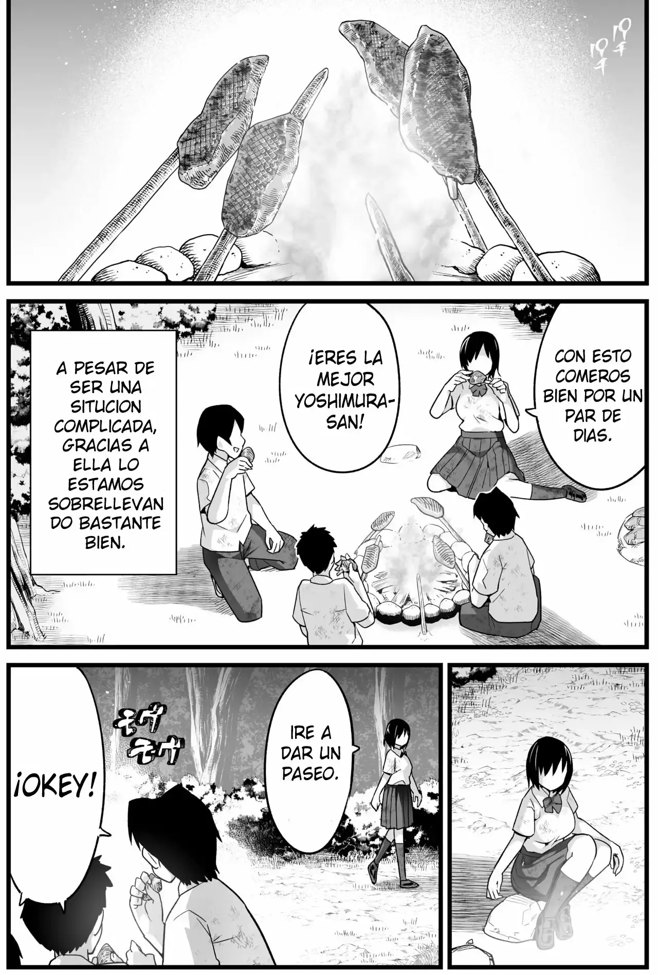 [OTOREKO (Toilet Komo Mujintou JK! Choroi yo Yoshimura-san! Volume. 1  ~Nukegake Netori Hen~ | ¡Una estudiante en una isla  desierta!  ¡yoshimura-san es facil de persuadir! Capitulo 1: ~Cogiendo con mi primer amigo sexual~ [Spanish] [Decensored] [Digital] 图片编号 6