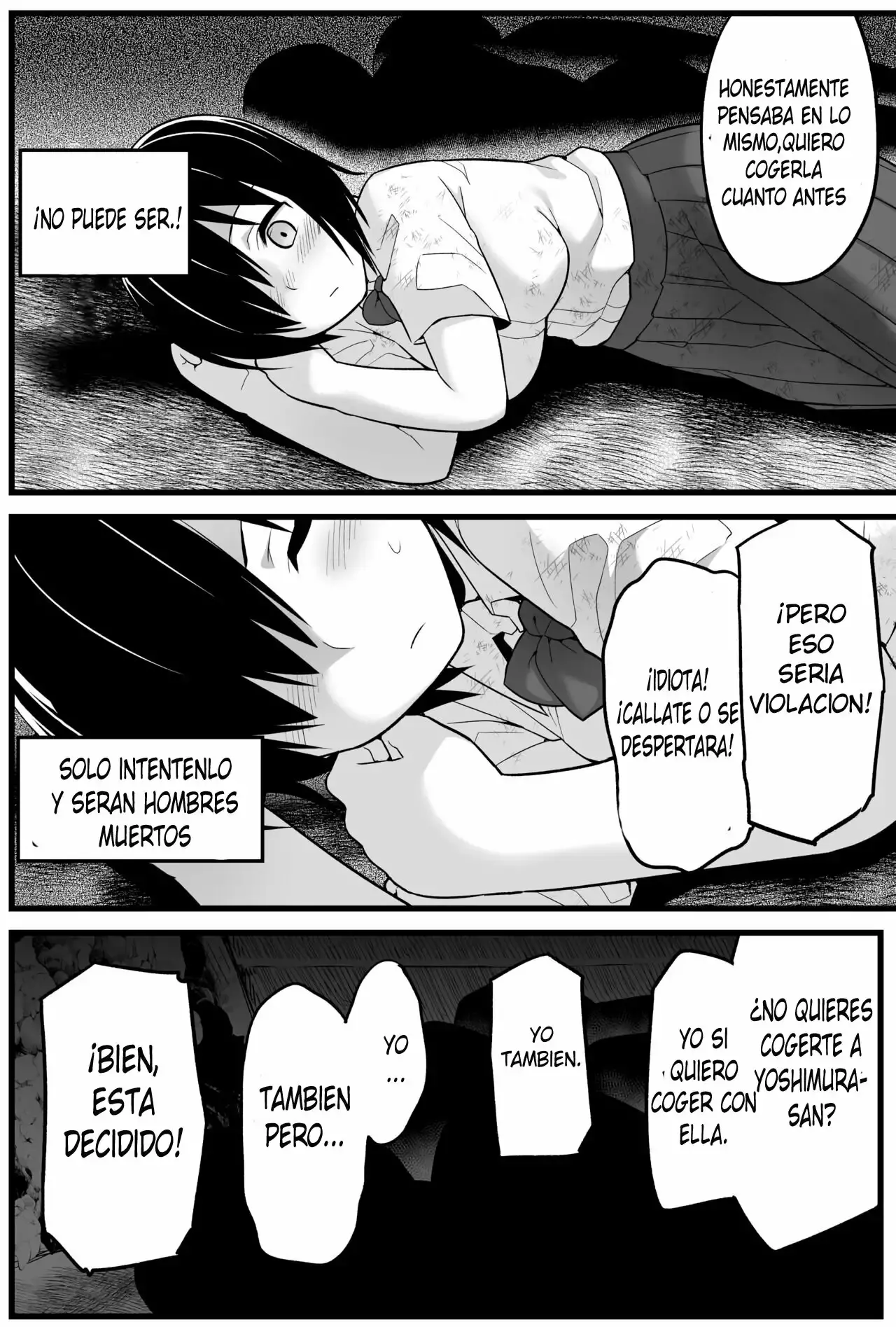 [OTOREKO (Toilet Komo Mujintou JK! Choroi yo Yoshimura-san! Volume. 1  ~Nukegake Netori Hen~ | ¡Una estudiante en una isla  desierta!  ¡yoshimura-san es facil de persuadir! Capitulo 1: ~Cogiendo con mi primer amigo sexual~ [Spanish] [Decensored] [Digital] 图片编号 14