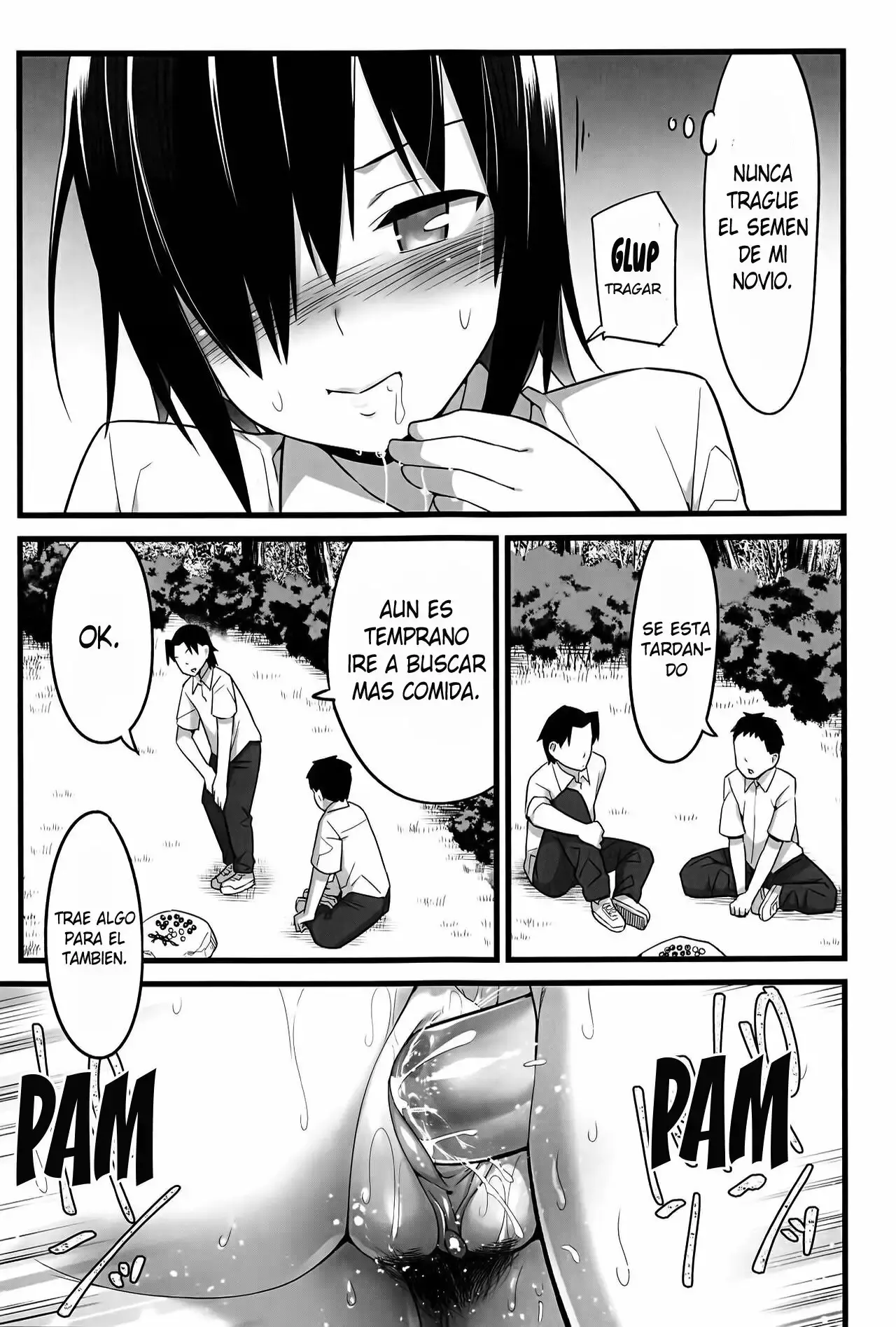 [OTOREKO (Toilet Komo Mujintou JK! Choroi yo Yoshimura-san! Volume. 1  ~Nukegake Netori Hen~ | ¡Una estudiante en una isla  desierta!  ¡yoshimura-san es facil de persuadir! Capitulo 1: ~Cogiendo con mi primer amigo sexual~ [Spanish] [Decensored] [Digital] 图片编号 35