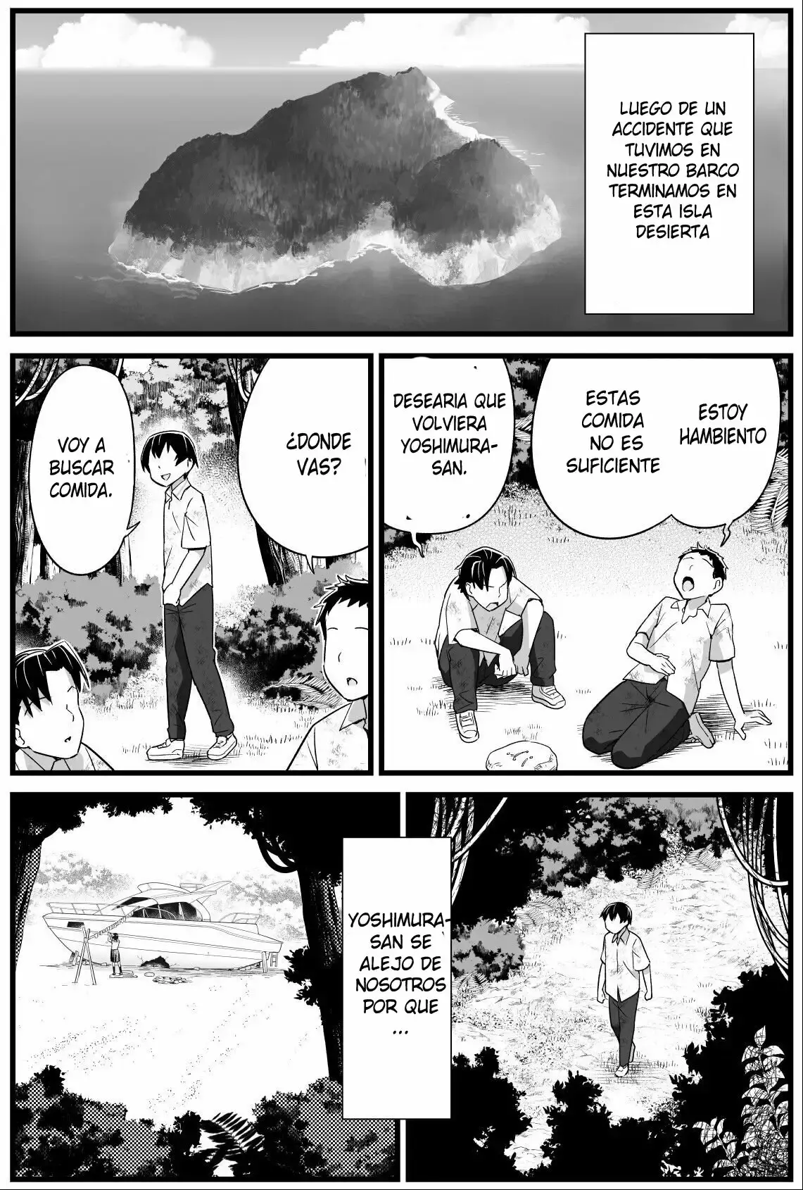 [OTOREKO (Toilet Komoru)] Mujintou JK! Choroi yo Yoshimura-san! Volume. 2 ~Yagai de Netori Hen~ | ¡Una estudiante en una isla  desierta!  ¡yoshimura-san es facil de persuadir! Capitulo 2 ~Cogiendo al aire libre~ [Spanish]  [Decensored] [Digital] imagen número 3