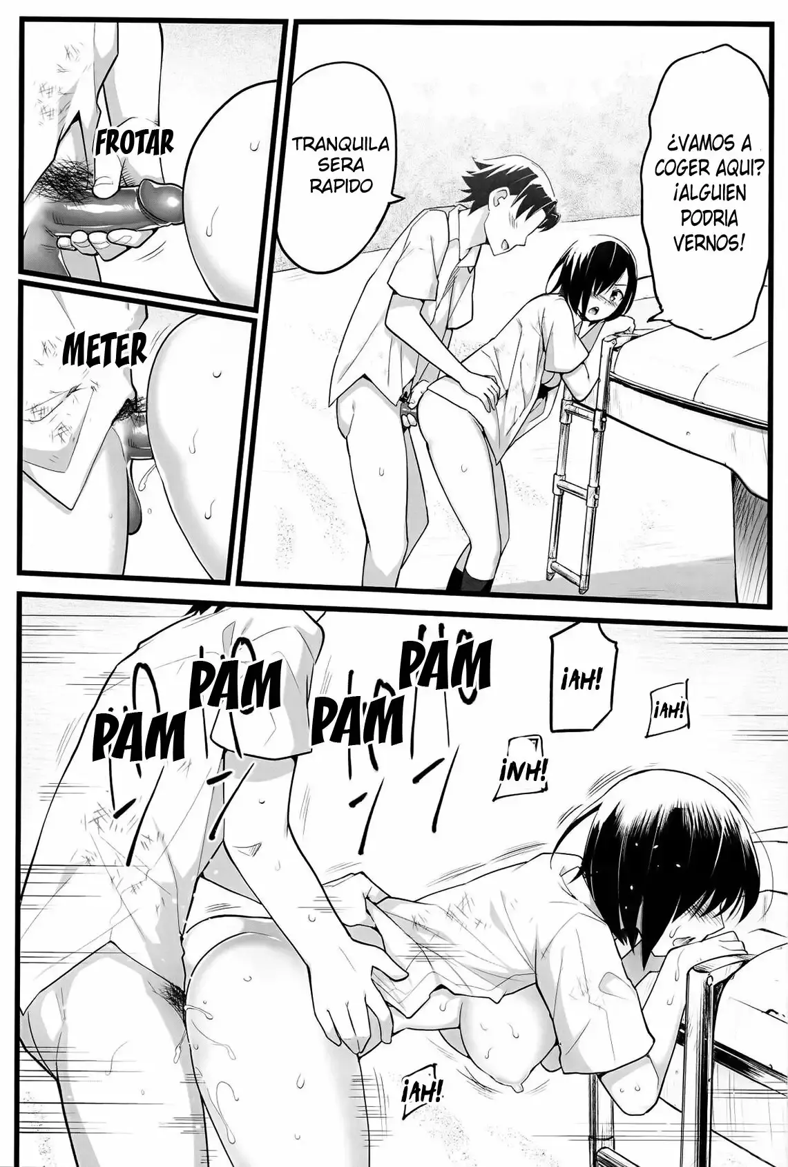 [OTOREKO (Toilet Komoru)] Mujintou JK! Choroi yo Yoshimura-san! Volume. 2 ~Yagai de Netori Hen~ | ¡Una estudiante en una isla  desierta!  ¡yoshimura-san es facil de persuadir! Capitulo 2 ~Cogiendo al aire libre~ [Spanish]  [Decensored] [Digital] imagen número 34