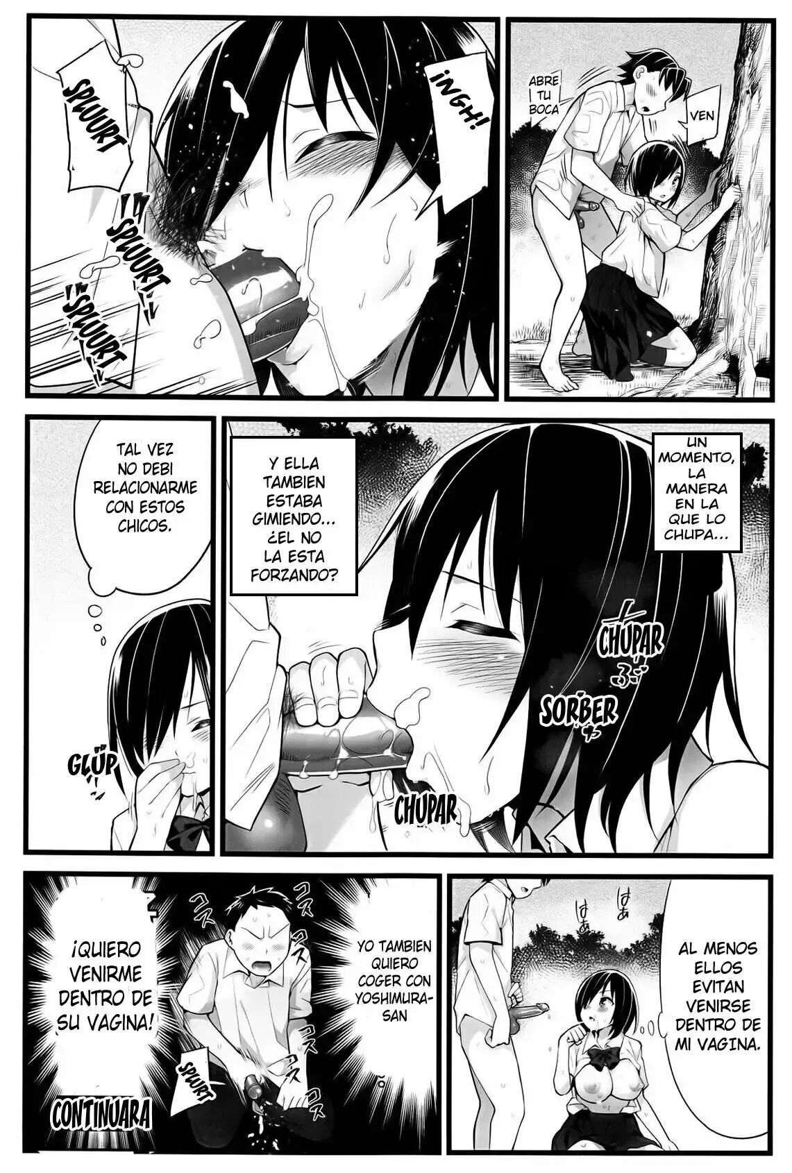 [OTOREKO (Toilet Komoru)] Mujintou JK! Choroi yo Yoshimura-san! Volume. 2 ~Yagai de Netori Hen~ | ¡Una estudiante en una isla  desierta!  ¡yoshimura-san es facil de persuadir! Capitulo 2 ~Cogiendo al aire libre~ [Spanish]  [Decensored] [Digital] imagen número 46