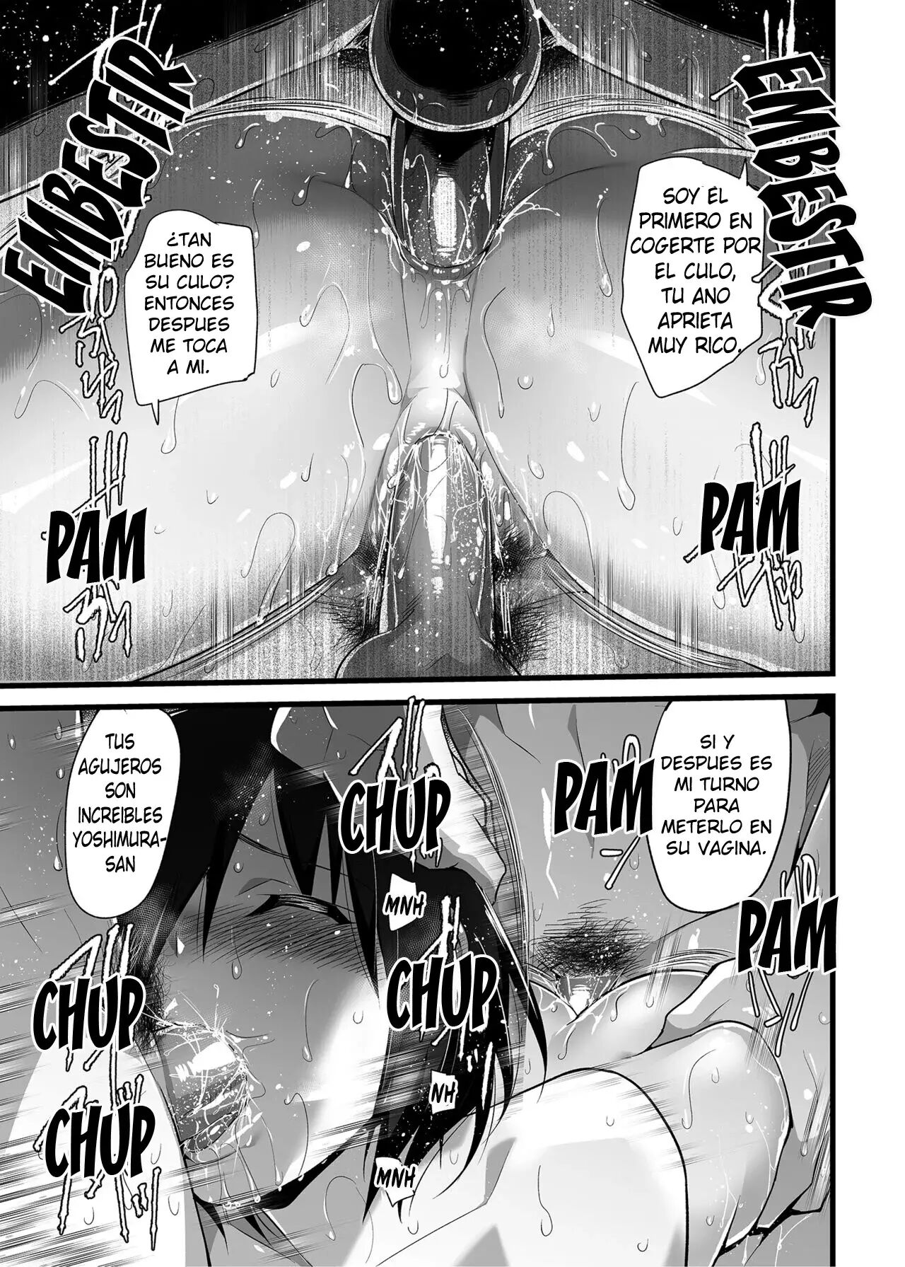 [OTOREKO (Toilet Komoru)] Mujintou JK! Choroi yo Yoshimura-san! Volume. 3  ~Minna de  Netori Hen~ |  ¡Una estudiante en una isla  desierta!  ¡yoshimura-san es facil de persuadir! Capitulo 3 ~Cogiendo con todos~ [Spanish]  [Decensored] [Digital] 图片编号 43