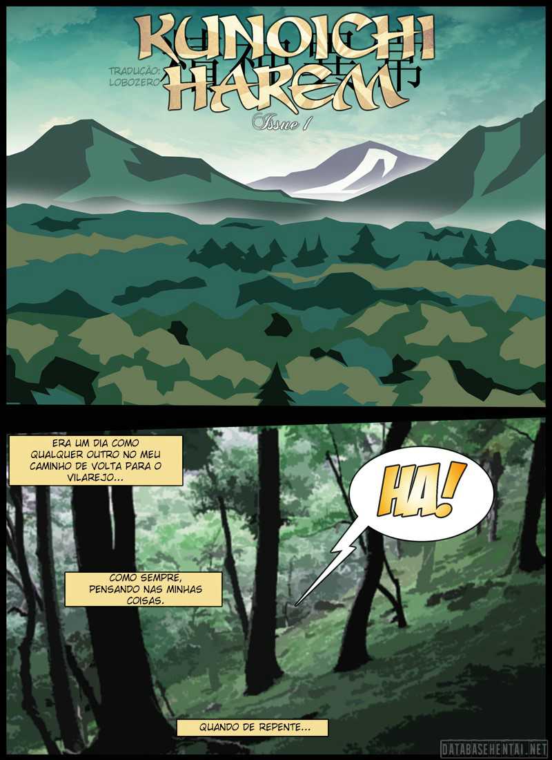 [Onagi] Kunoichi Harem Issue 1 [Portuguese-BR] 图片编号 2