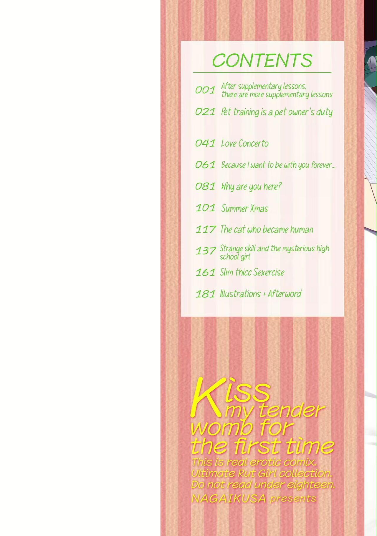 [Nagai Kusa] Watashi no Torokeru Shikyuu ni Hatsu Kiss Shite Cap. 01, 05-07 [Spanish] [John + No lo comprendo + XHentai95 + Kalock] [Digital] 图片编号 2