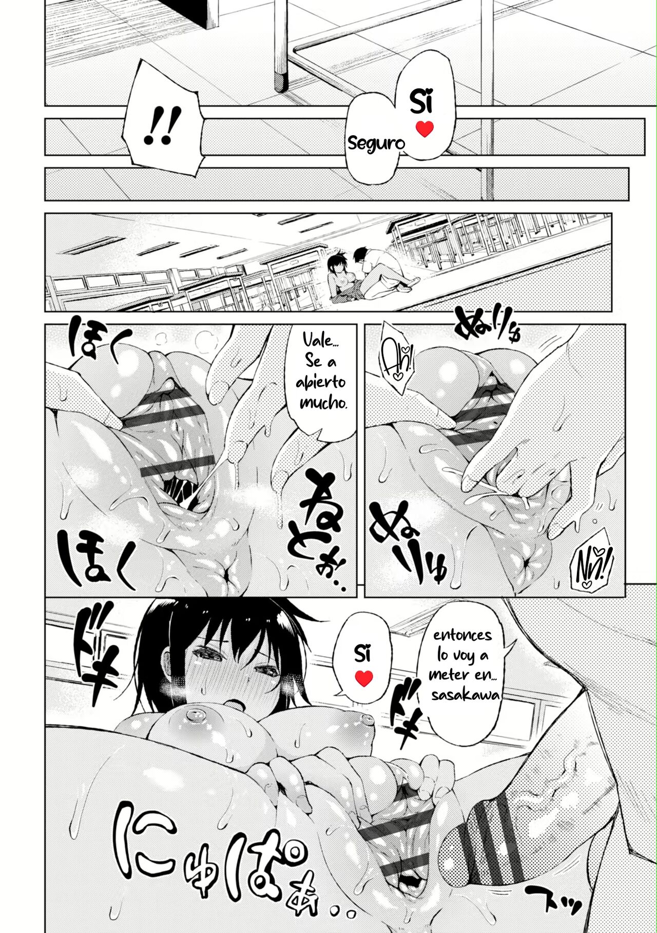 [Nagai Kusa] Watashi no Torokeru Shikyuu ni Hatsu Kiss Shite Cap. 01, 05-07 [Spanish] [John + No lo comprendo + XHentai95 + Kalock] [Digital] 图片编号 12