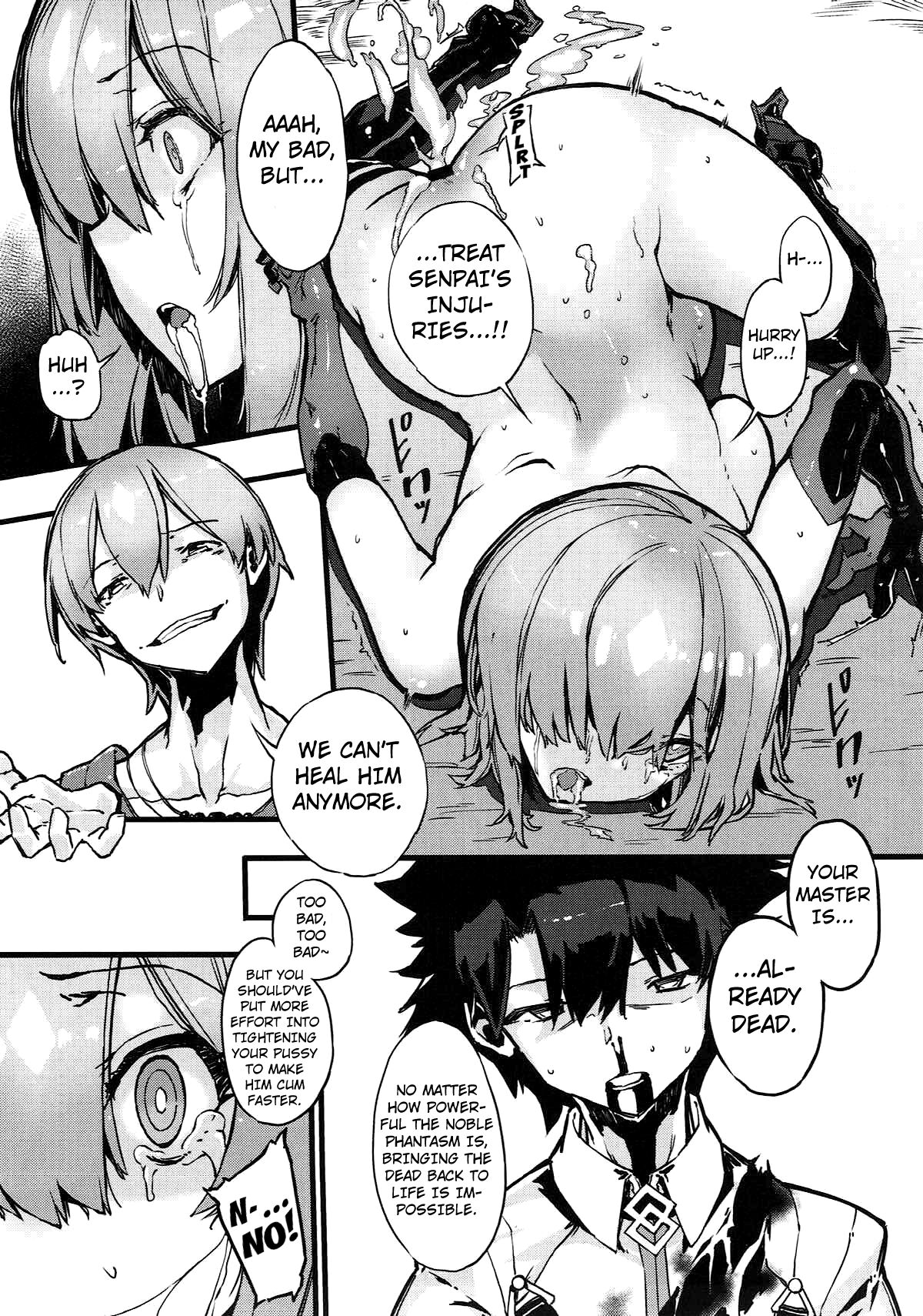 (C93) [Kenja Time (Zutta)] Bad End Catharsis Vol.8 (Fate Grand Order) [English] [Kuraudo] numero di immagine  18